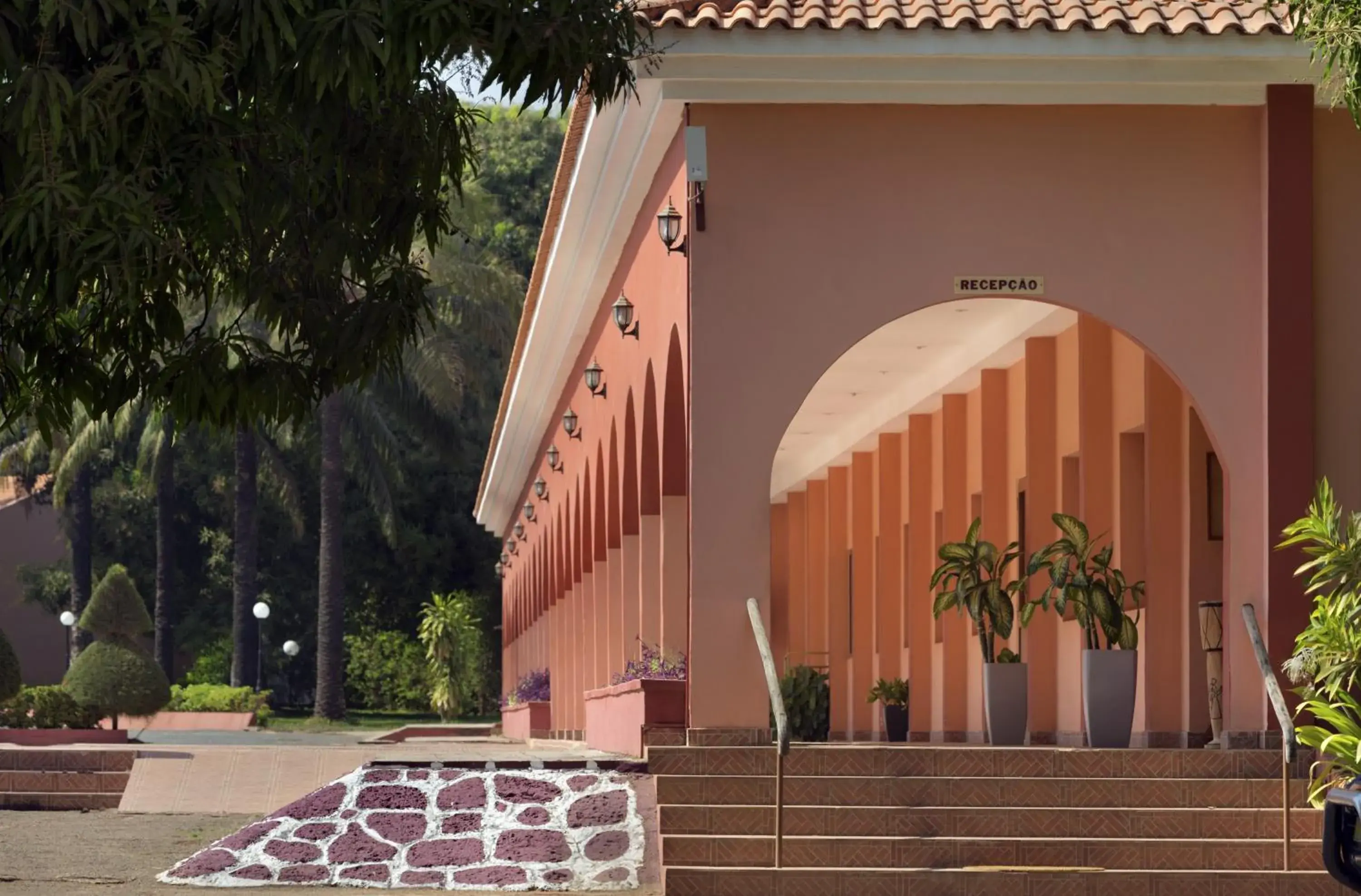 Property building in Dunia Hôtel Bissau Property building in Dunia Hôtel Bissau