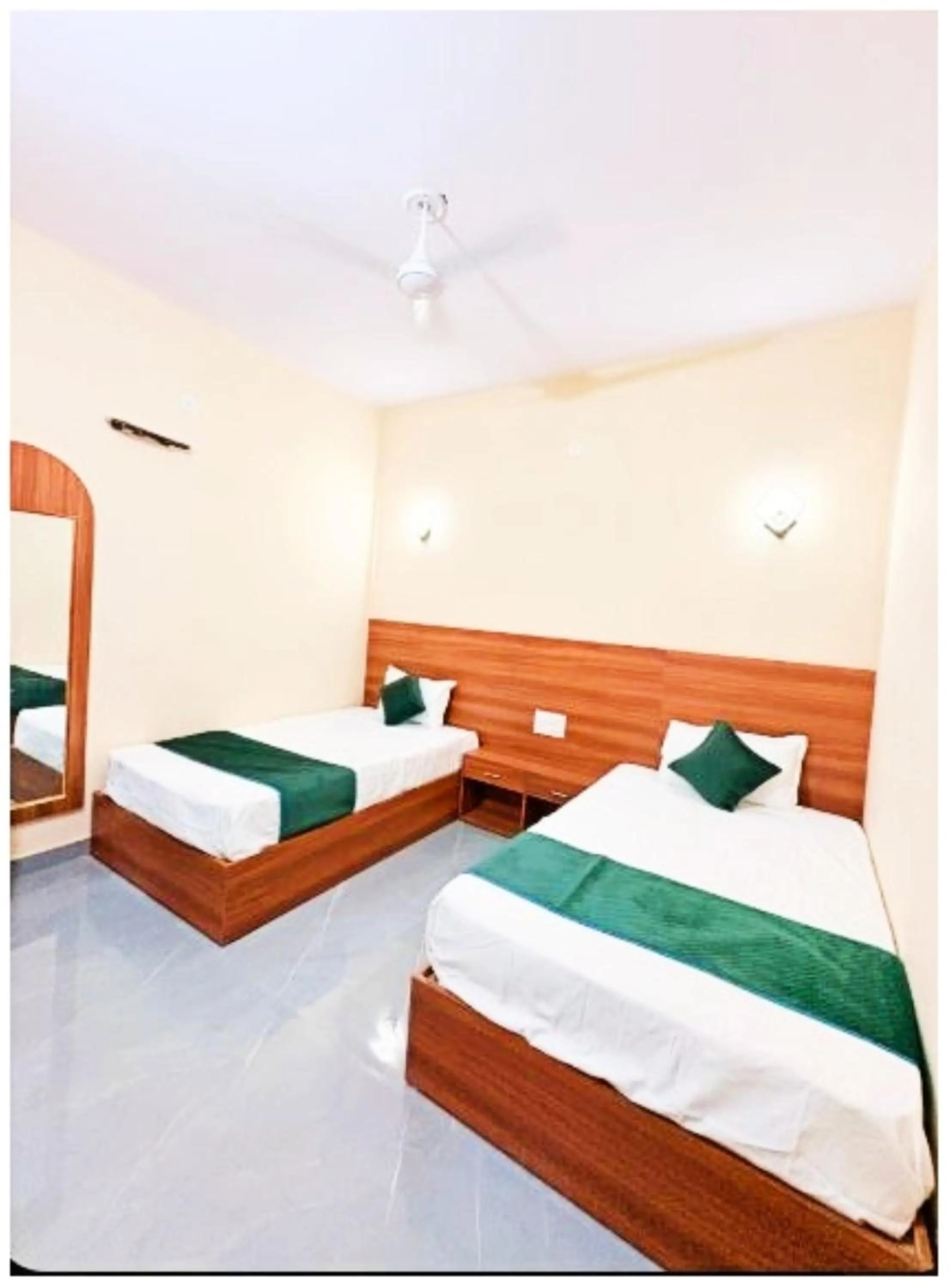 Bedroom, Bed in Hotel Jay ambey palace In Jaipur