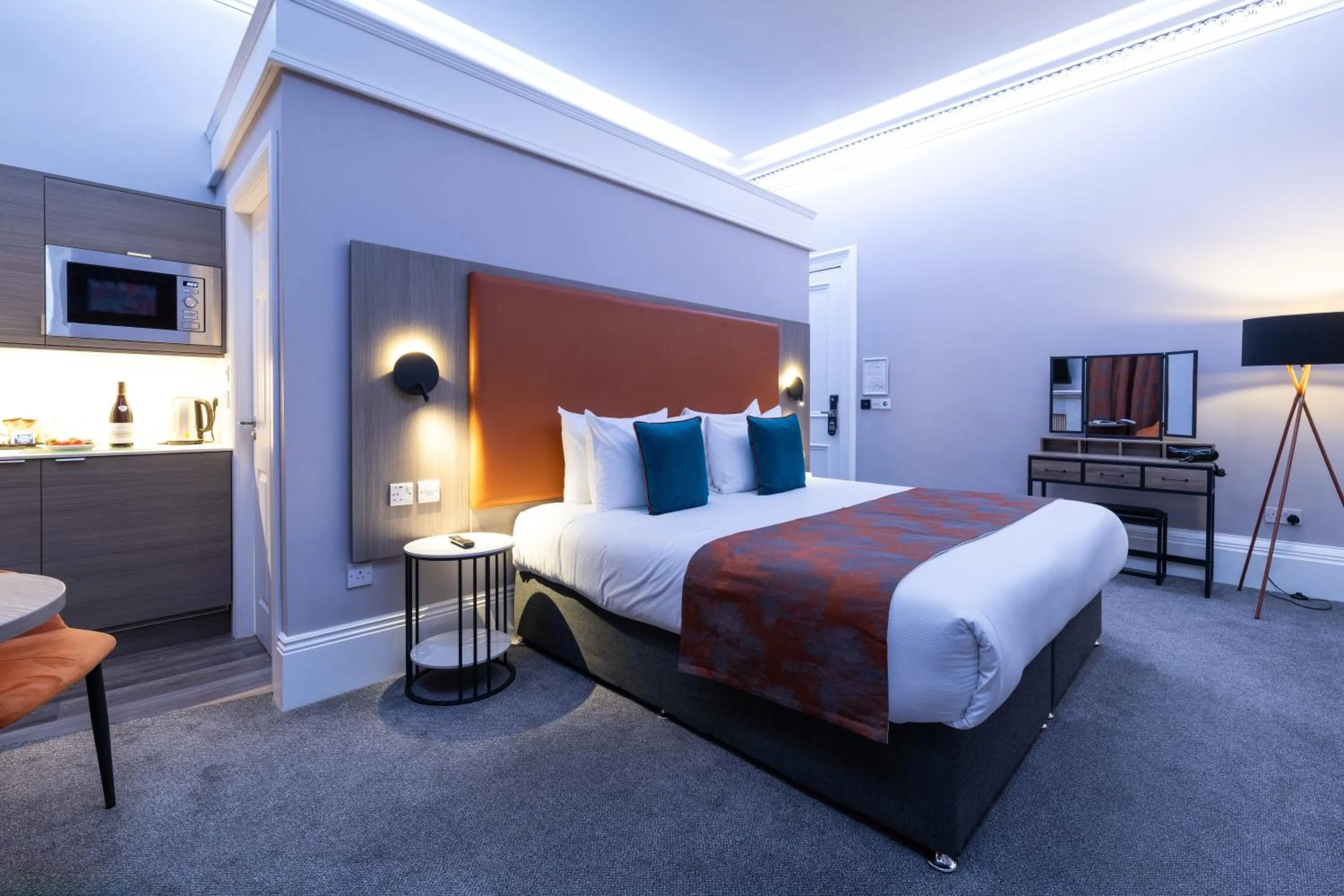 Bed in Linen Bank Residence - Aparthotel