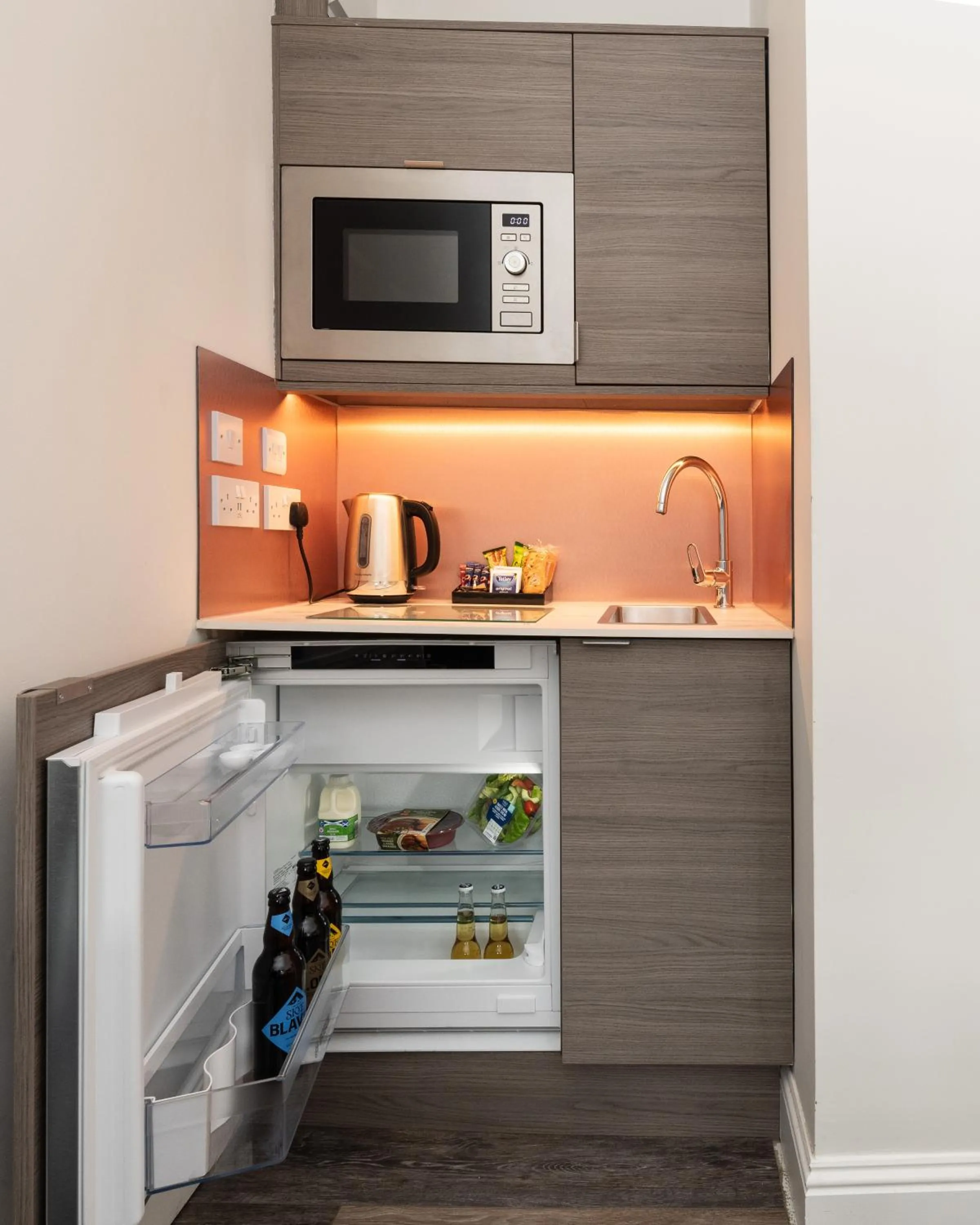 Kitchen or kitchenette in Linen Bank Residence - Aparthotel