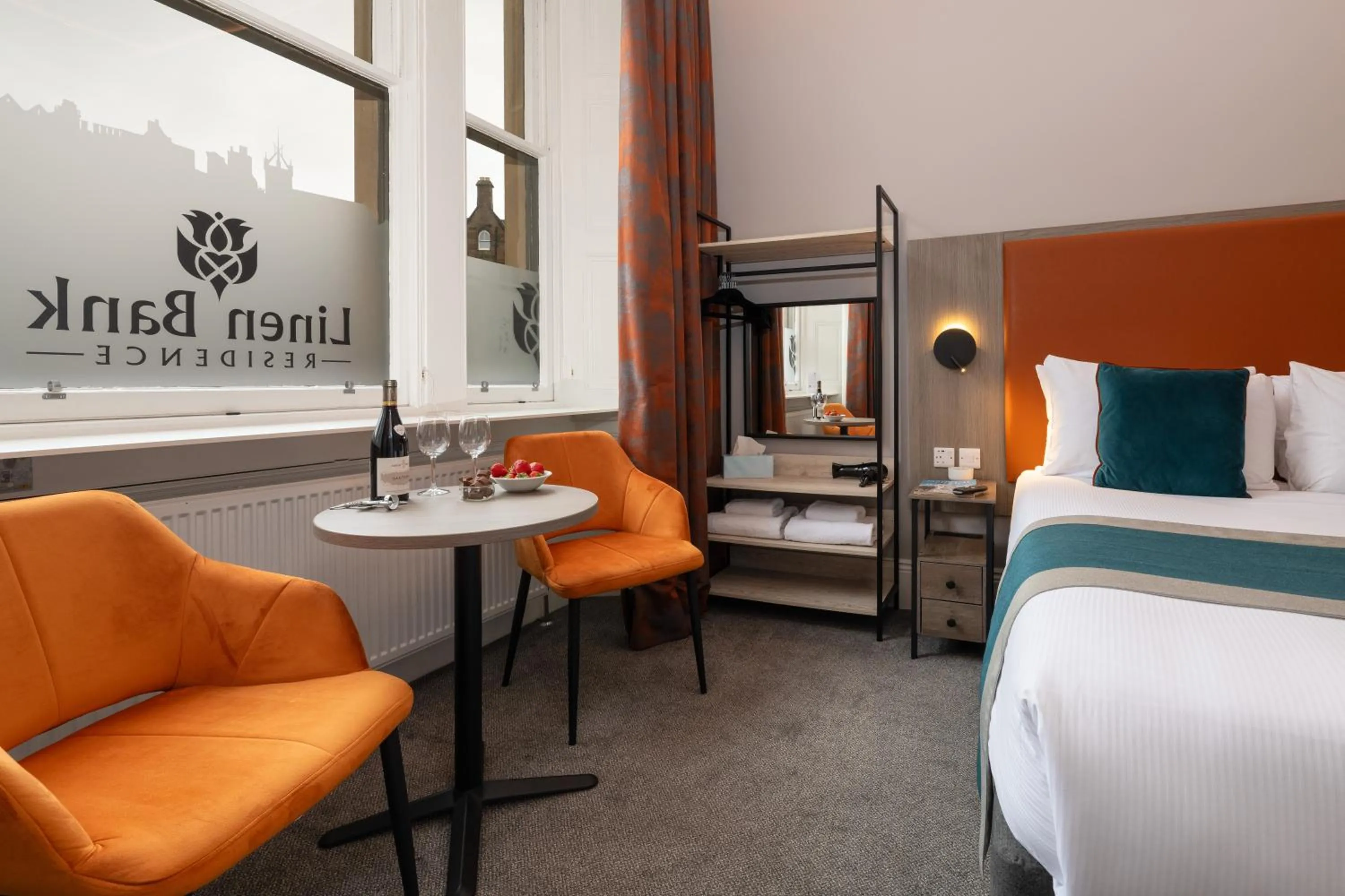 Bed in Linen Bank Residence - Aparthotel