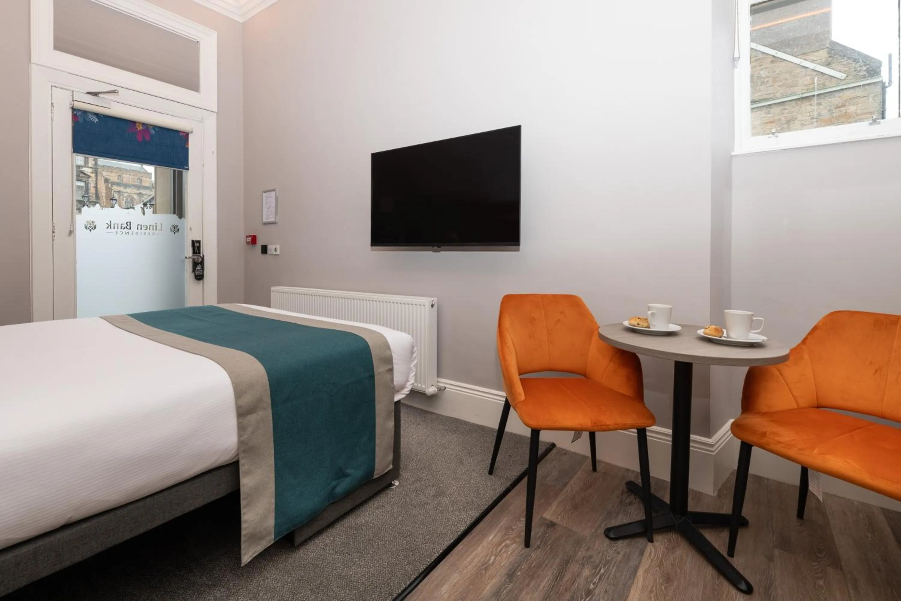 TV and multimedia, Bed in Linen Bank Residence - Aparthotel