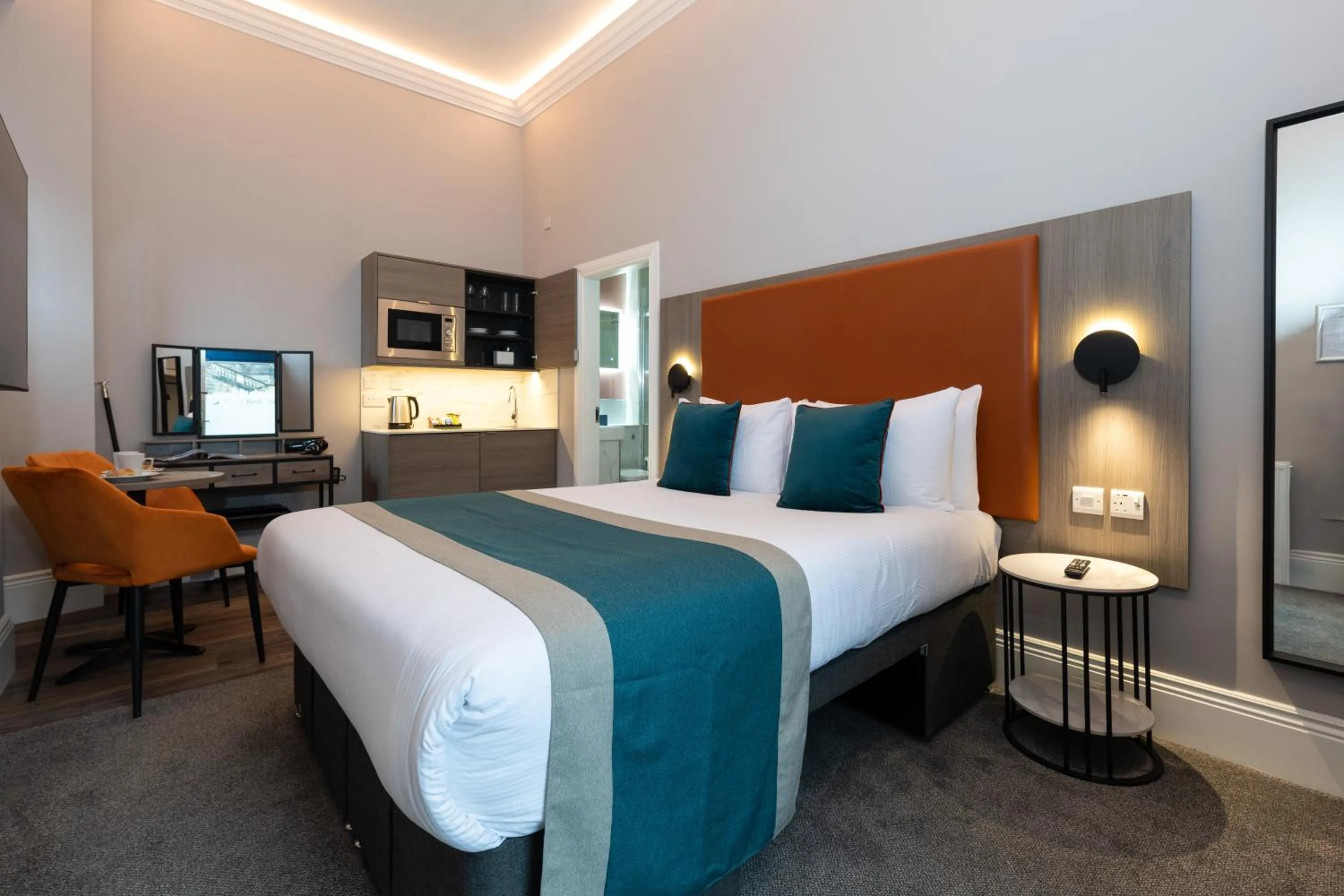 Bed in Linen Bank Residence - Aparthotel