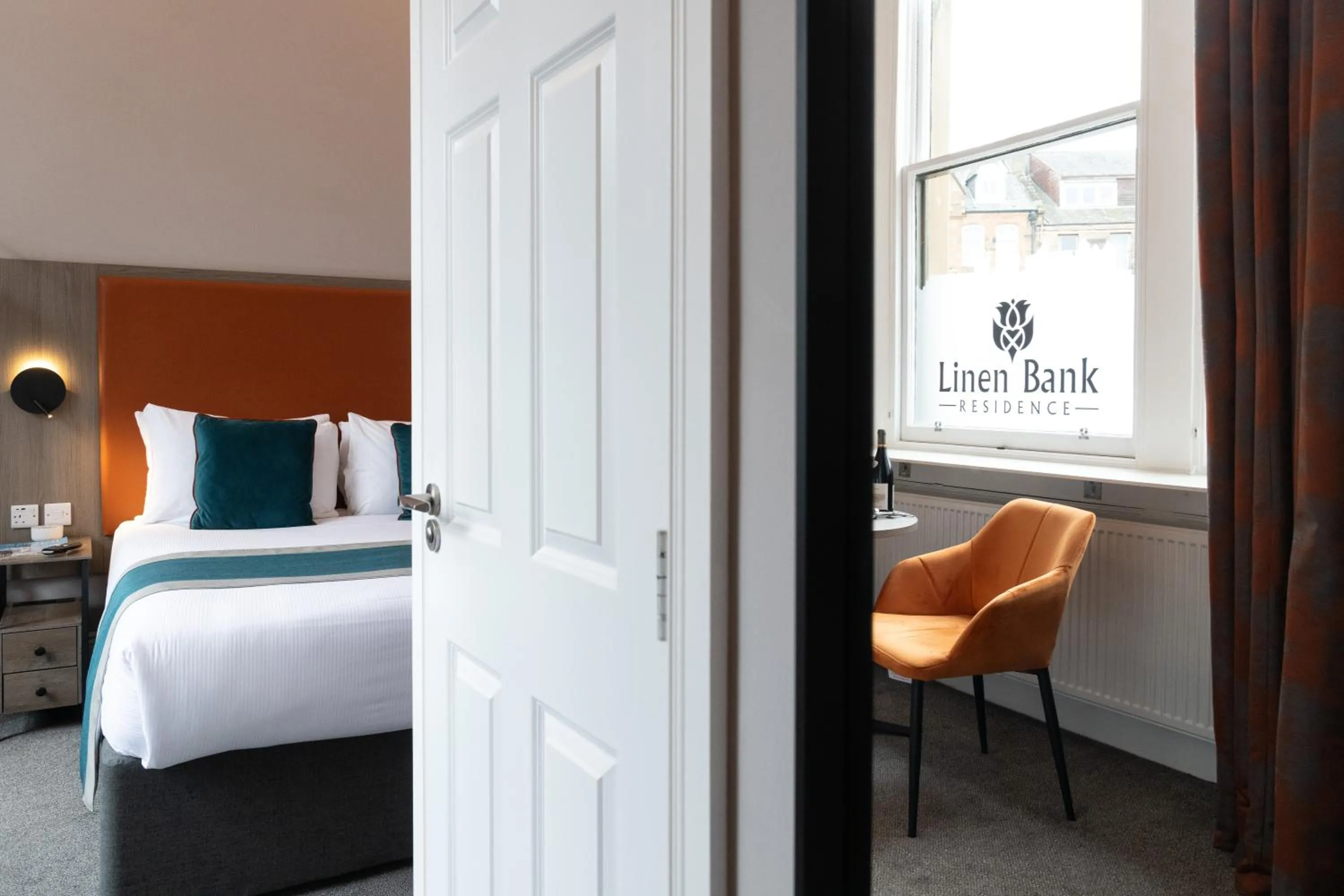 Bed in Linen Bank Residence - Aparthotel