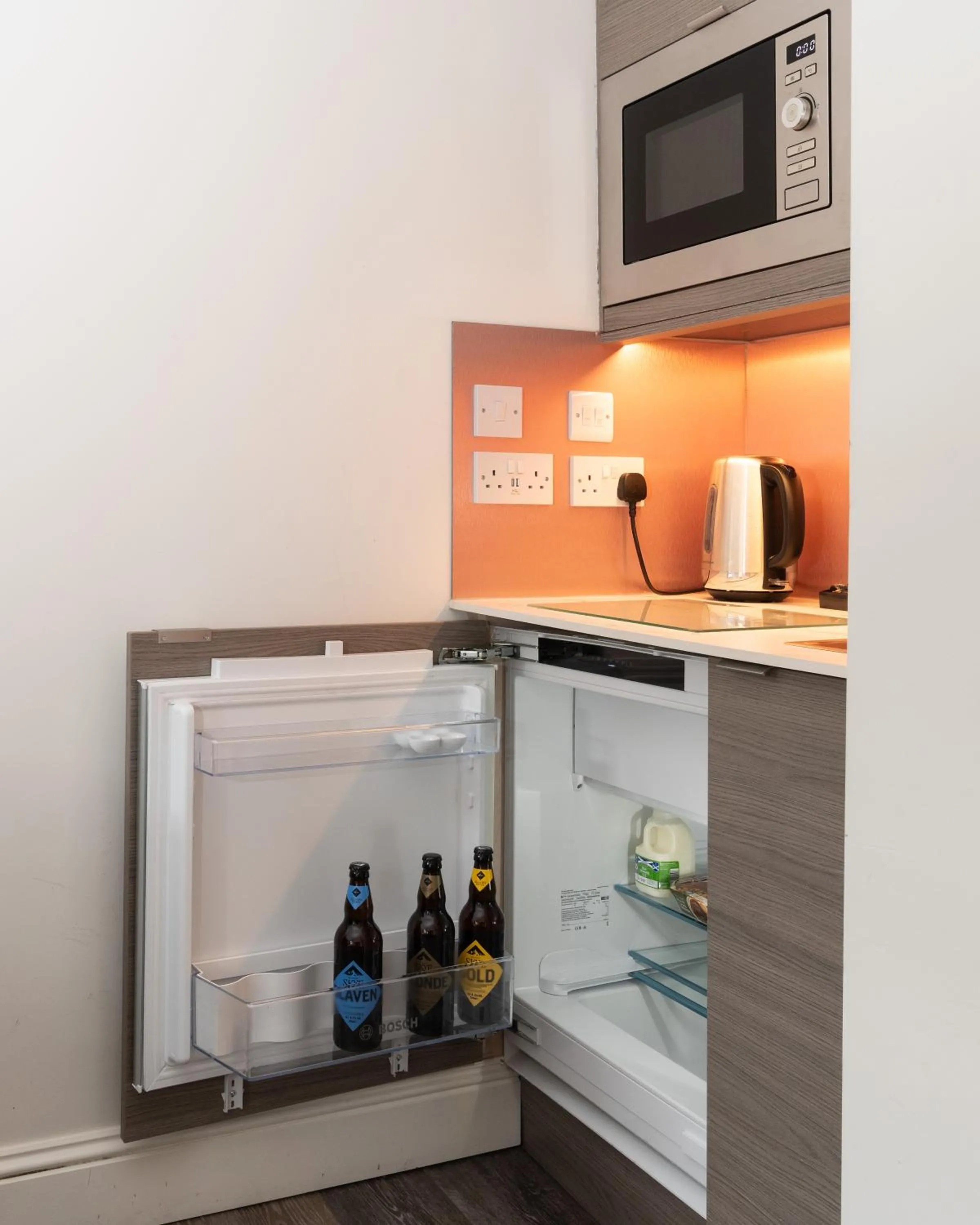 Kitchen or kitchenette in Linen Bank Residence - Aparthotel