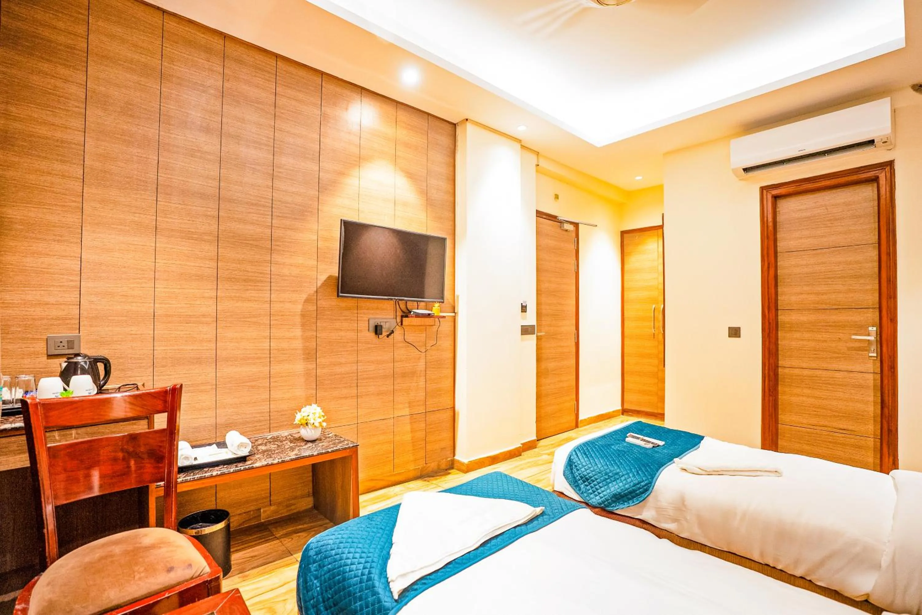 Bed in The Riverstone Inn