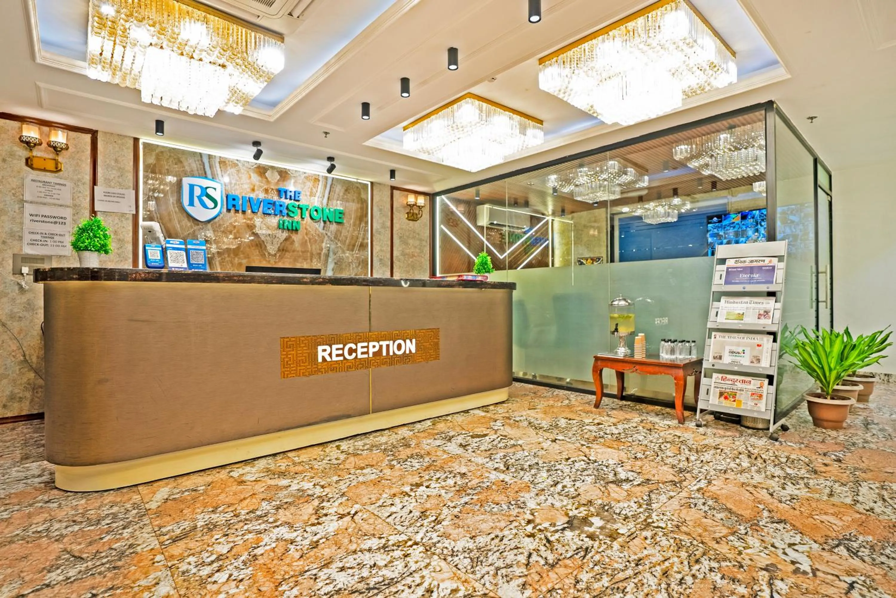 Property logo or sign in The Riverstone Inn