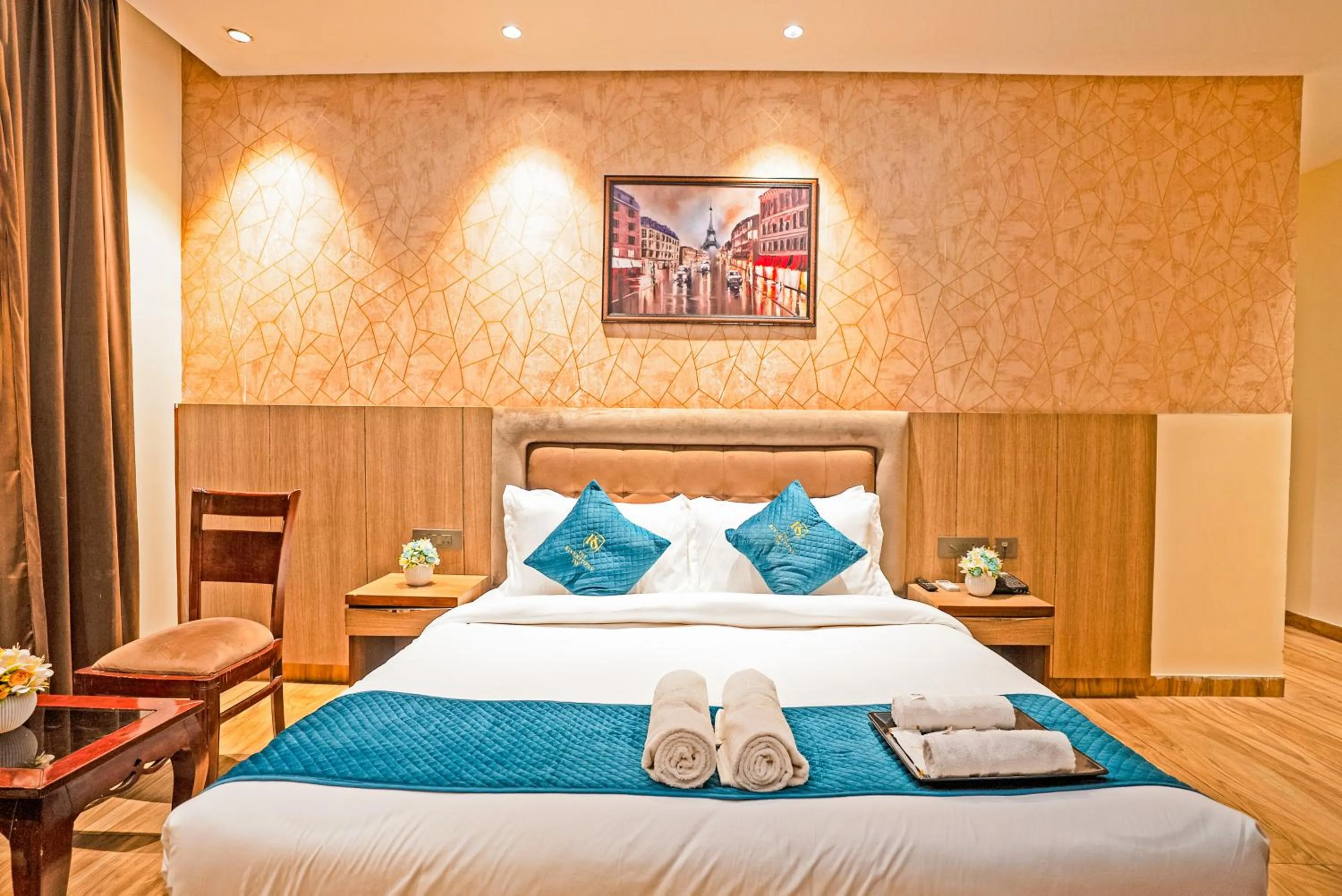 Bed in The Riverstone Inn