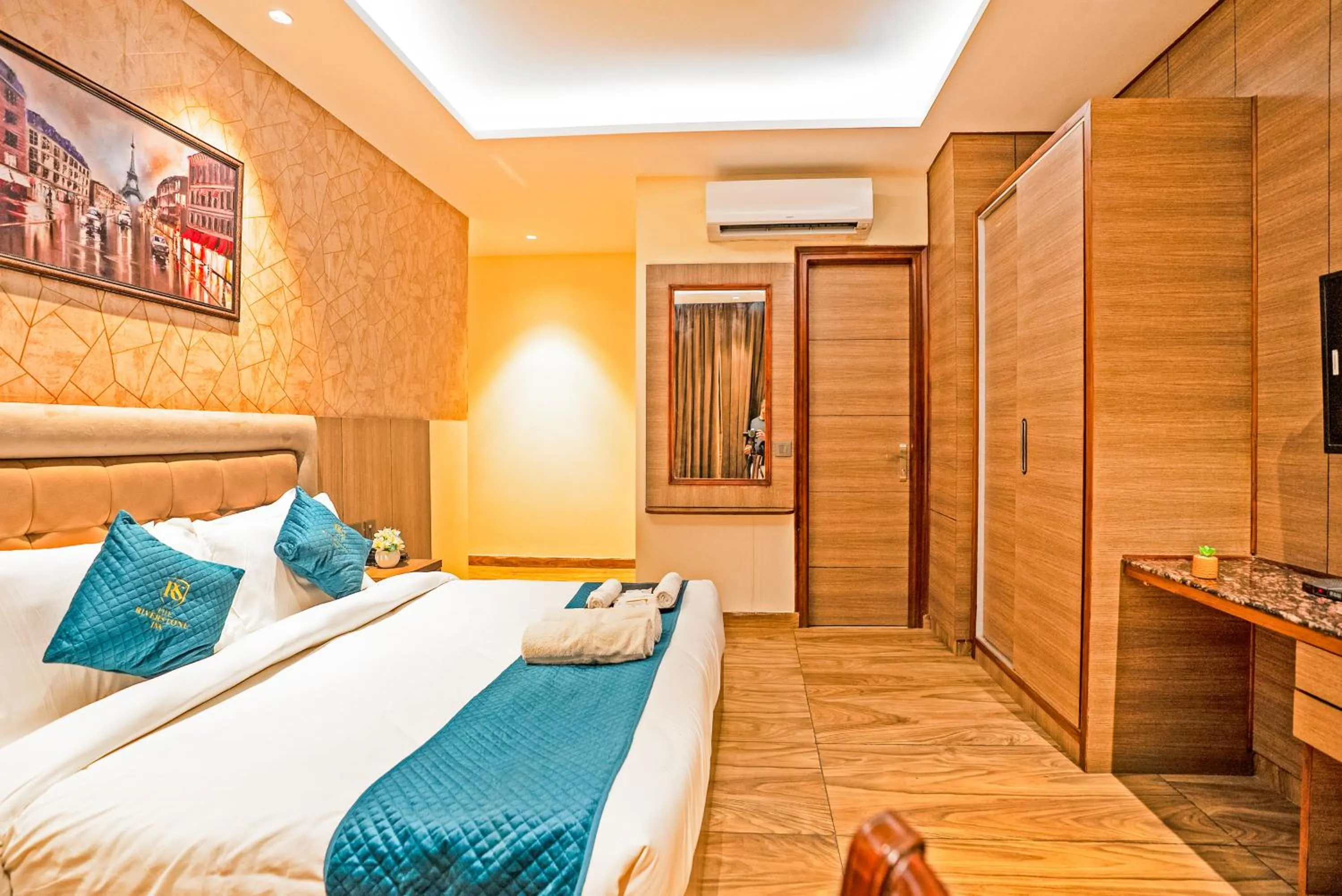 Bed in The Riverstone Inn