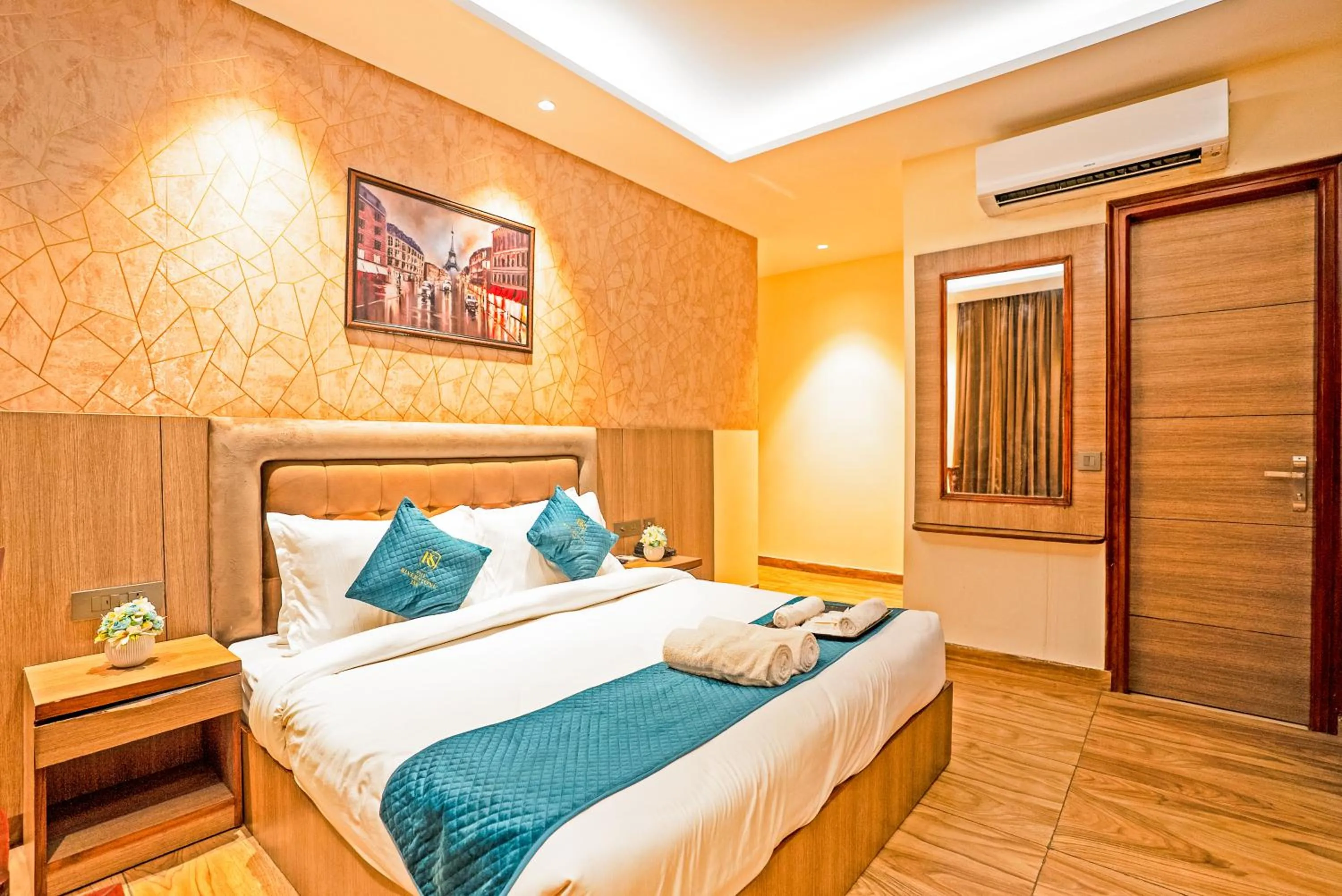 Bed in The Riverstone Inn