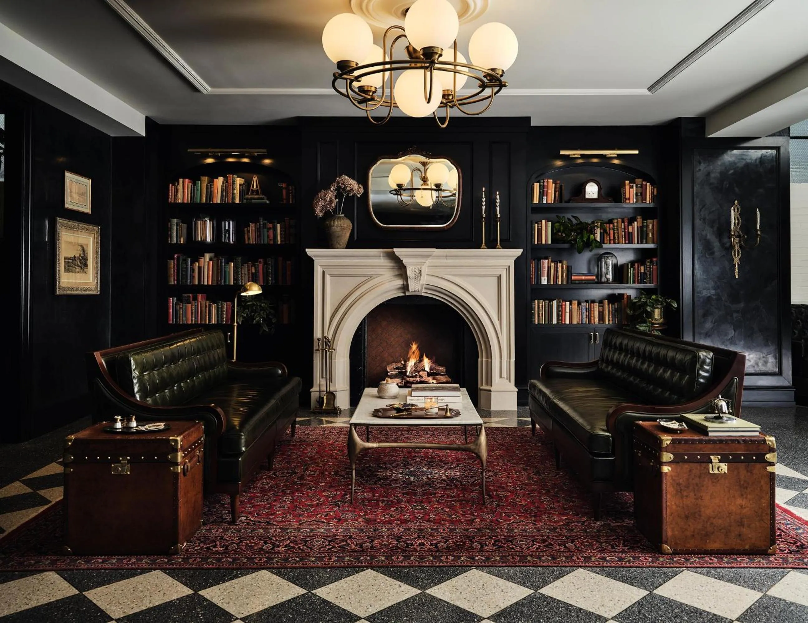 Seating area in Hotel 1928