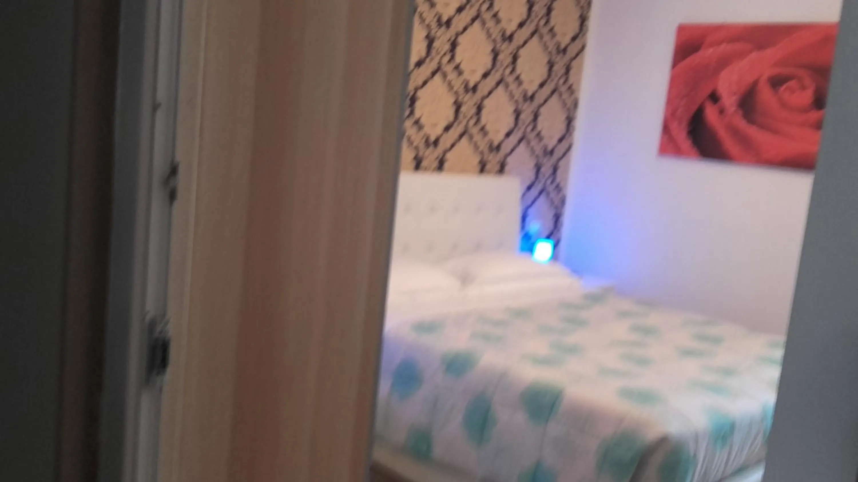 Bed in Le Tre Rose Bed & Breakfast