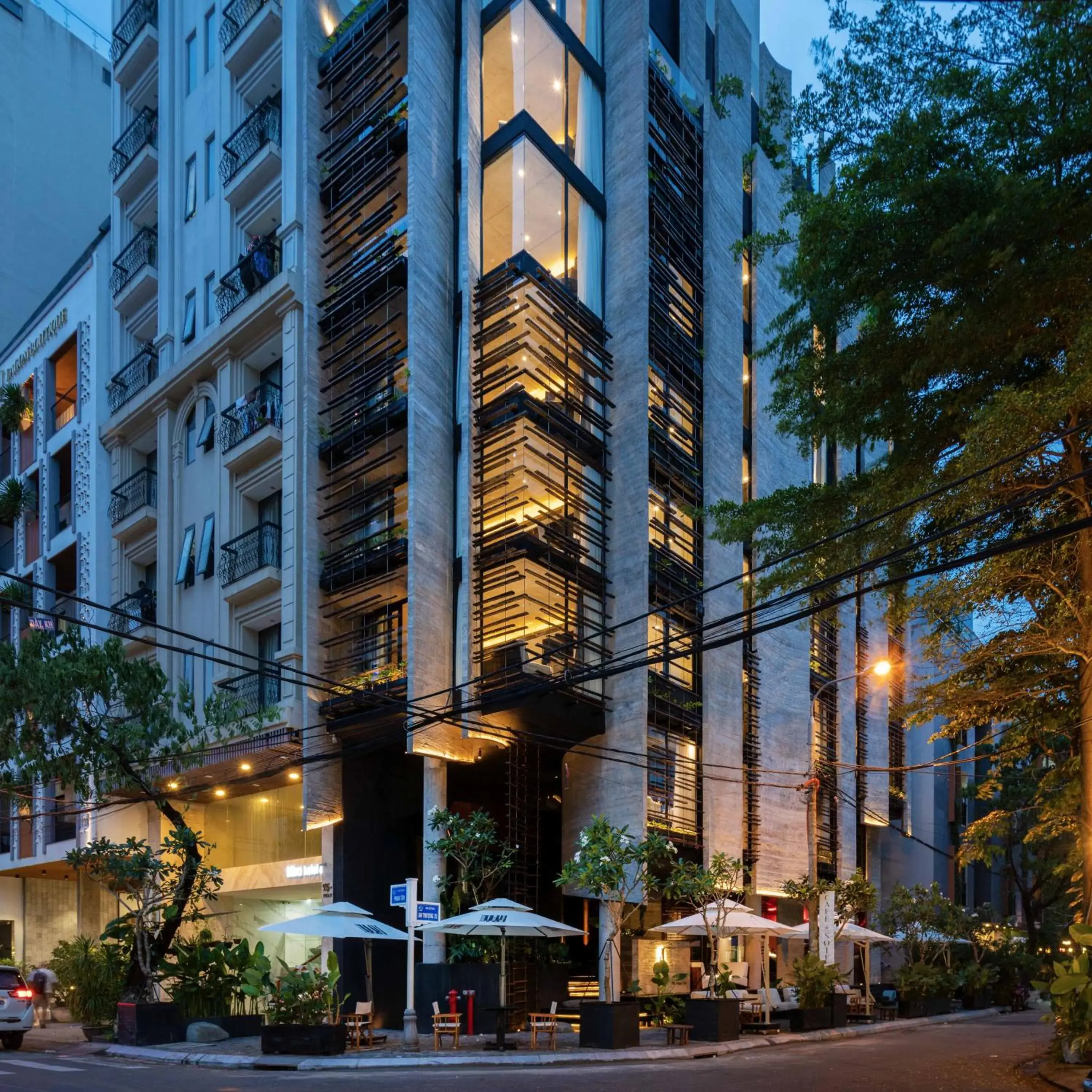 Property building in Hôtel de Soie Property building in Hôtel de Soie