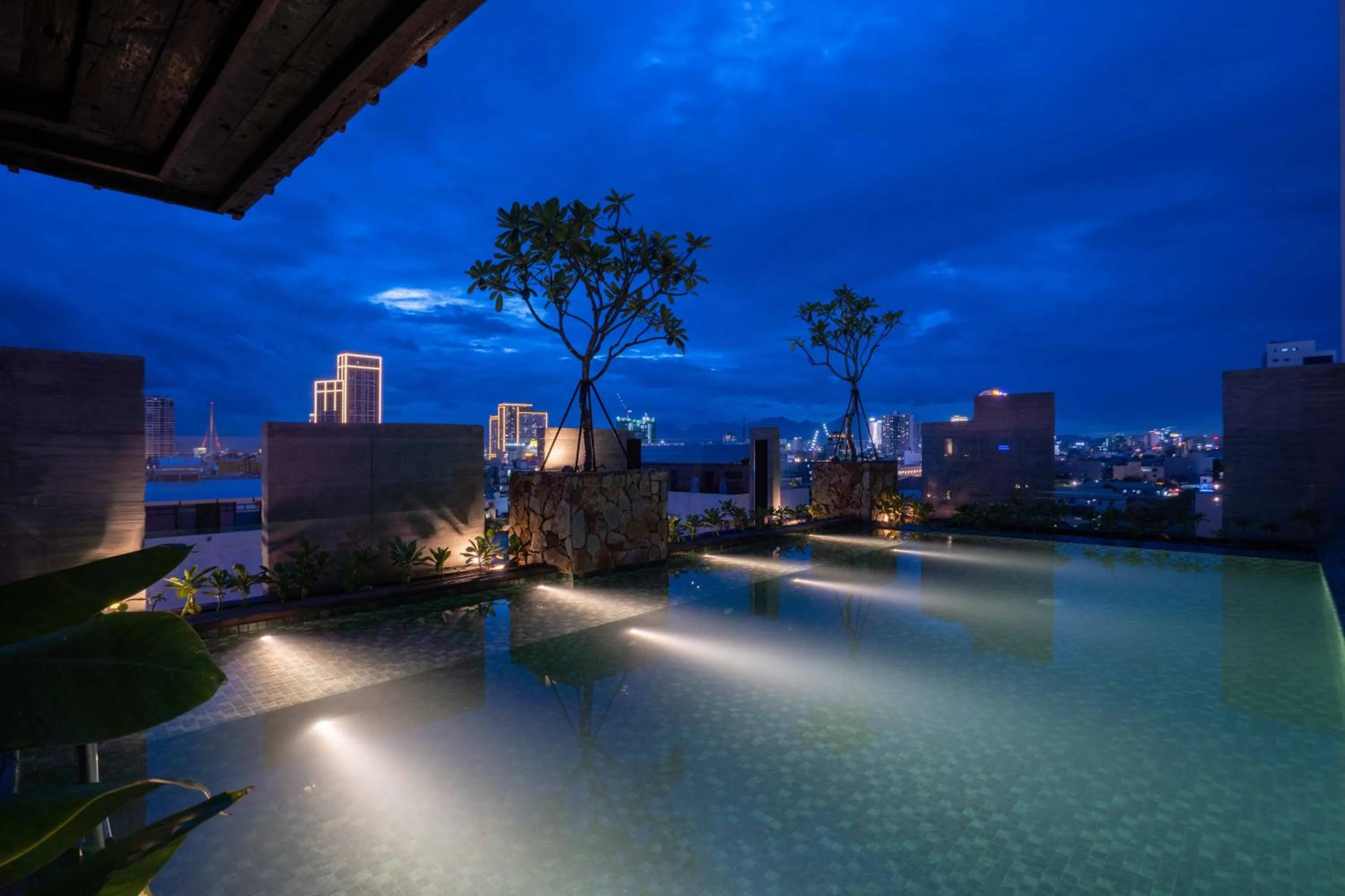 Swimming pool in Hôtel de Soie