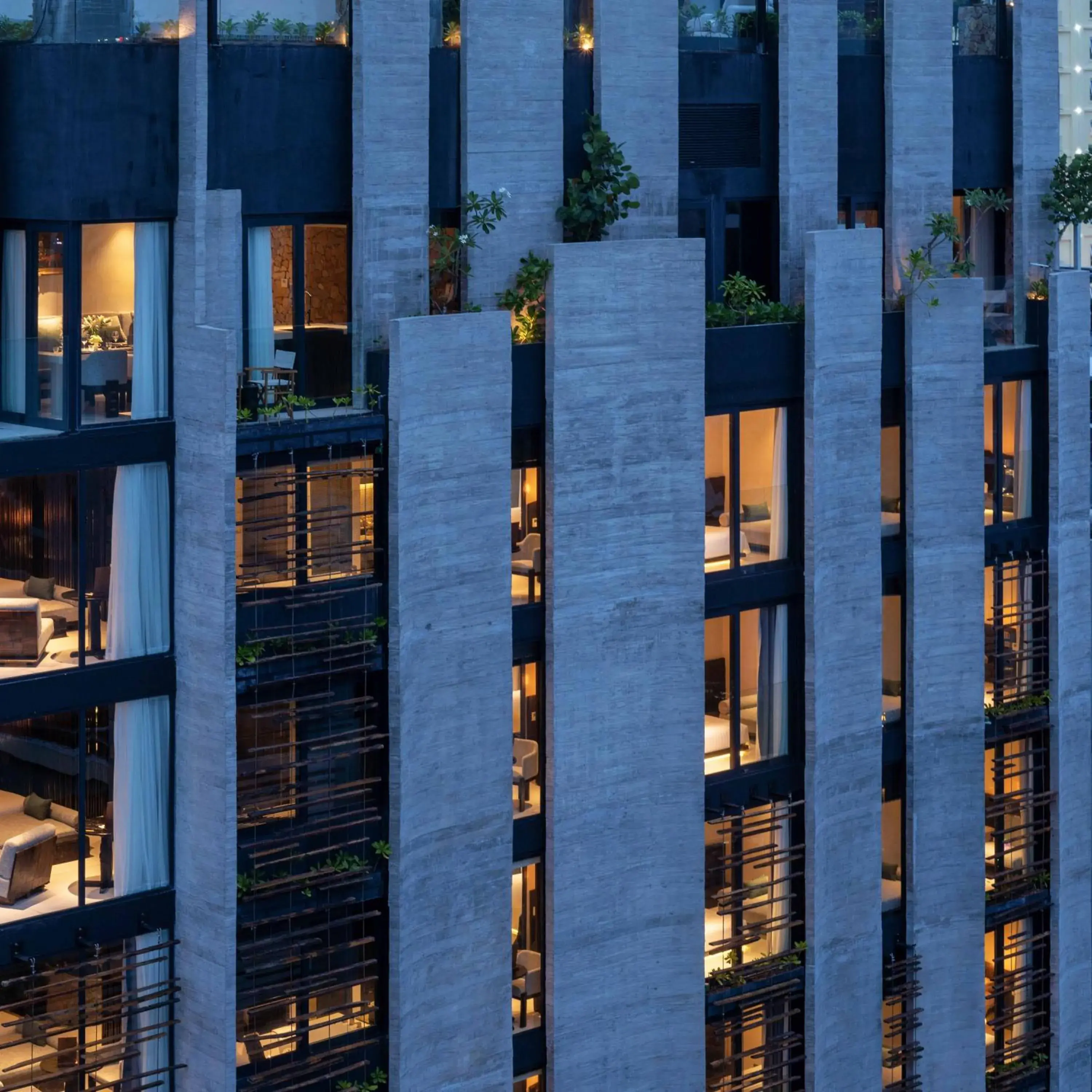 Property building in Hôtel de Soie Property building in Hôtel de Soie