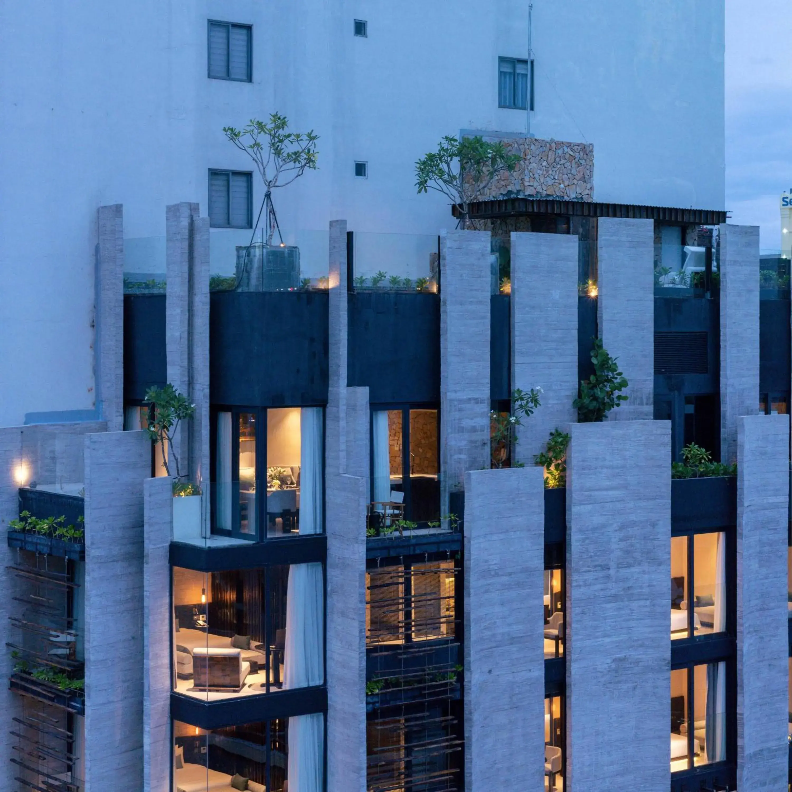 Property building in Hôtel de Soie Property building in Hôtel de Soie