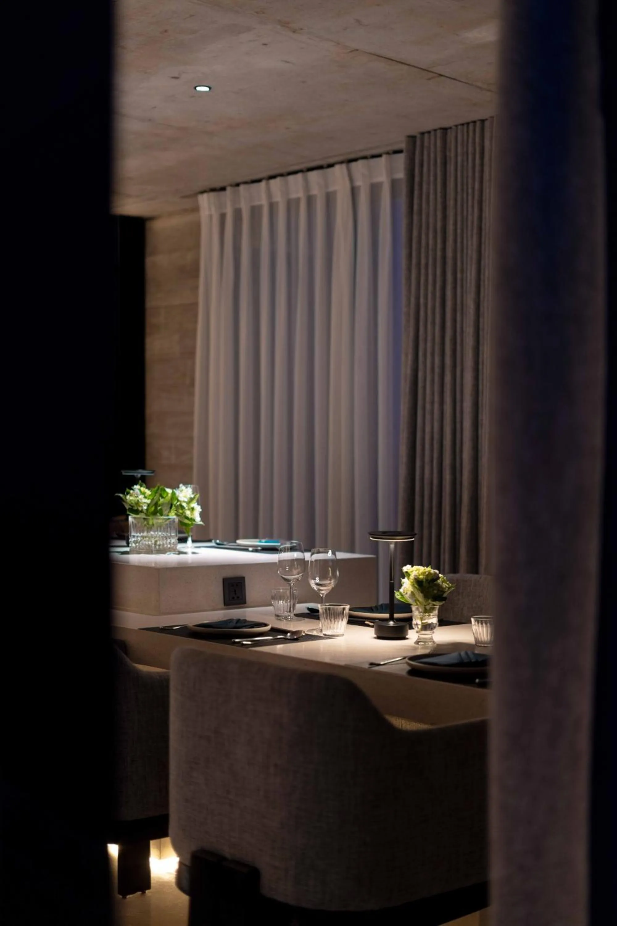 Living room in Hôtel de Soie