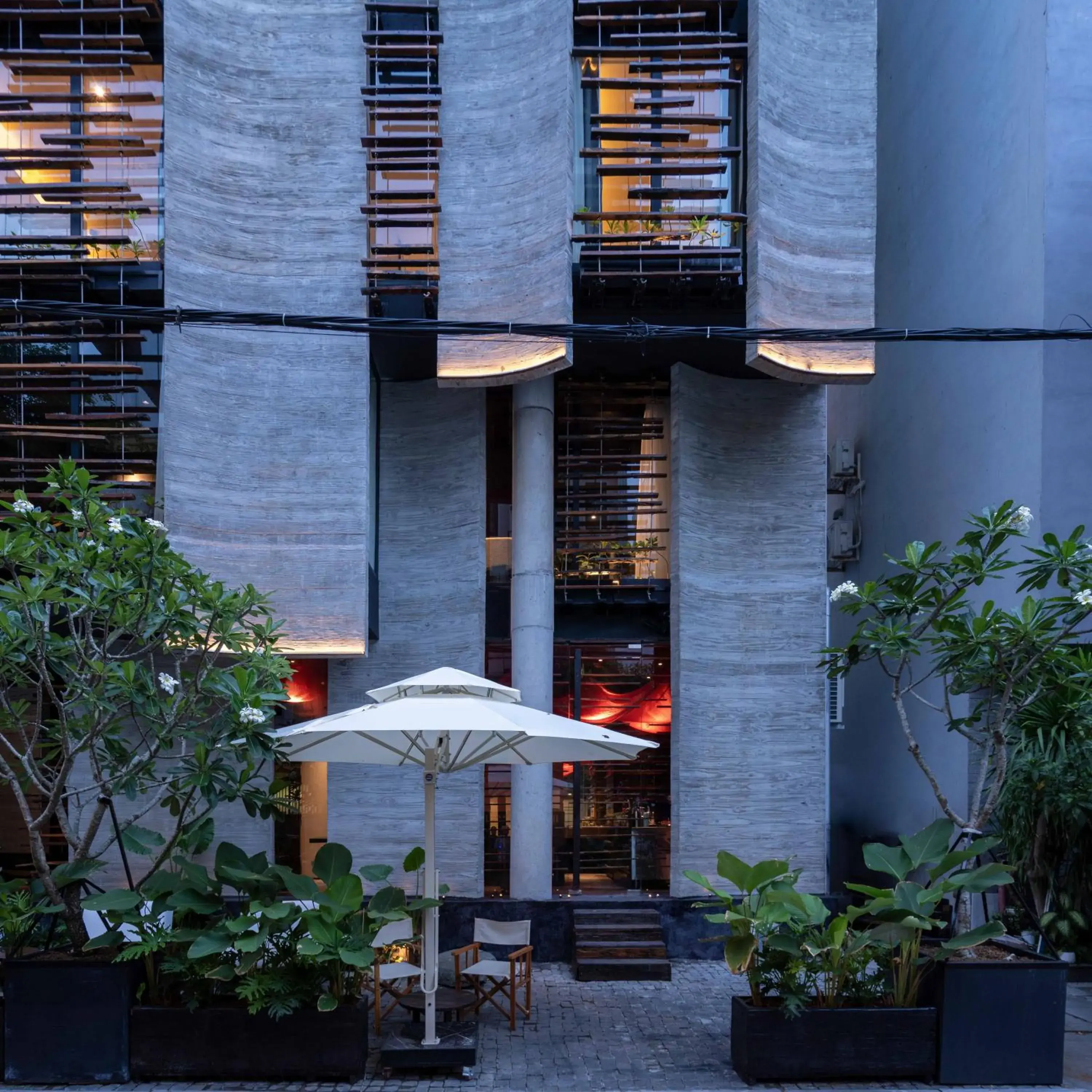 Property building in Hôtel de Soie Property building in Hôtel de Soie