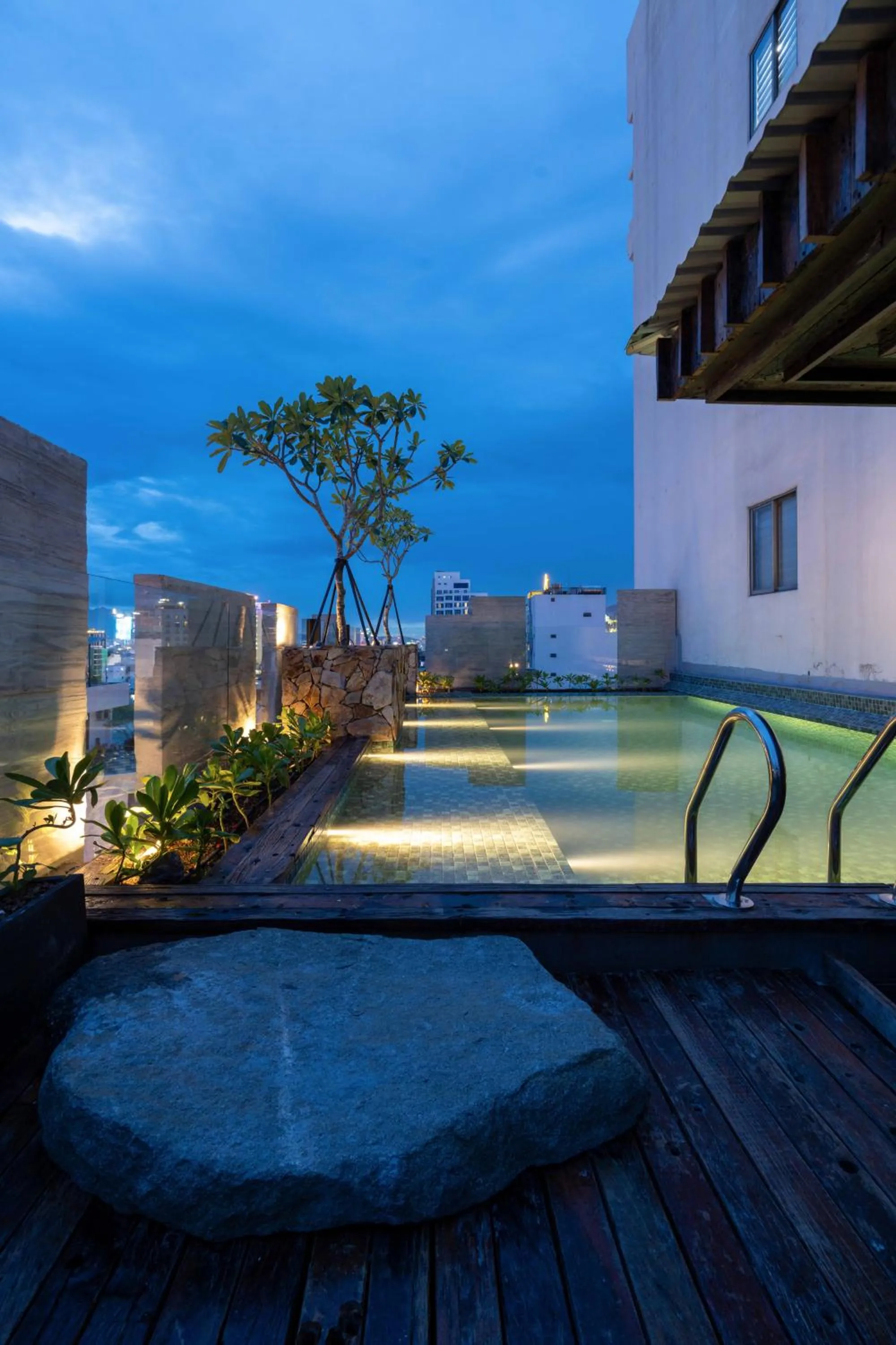 Swimming pool in Hôtel de Soie