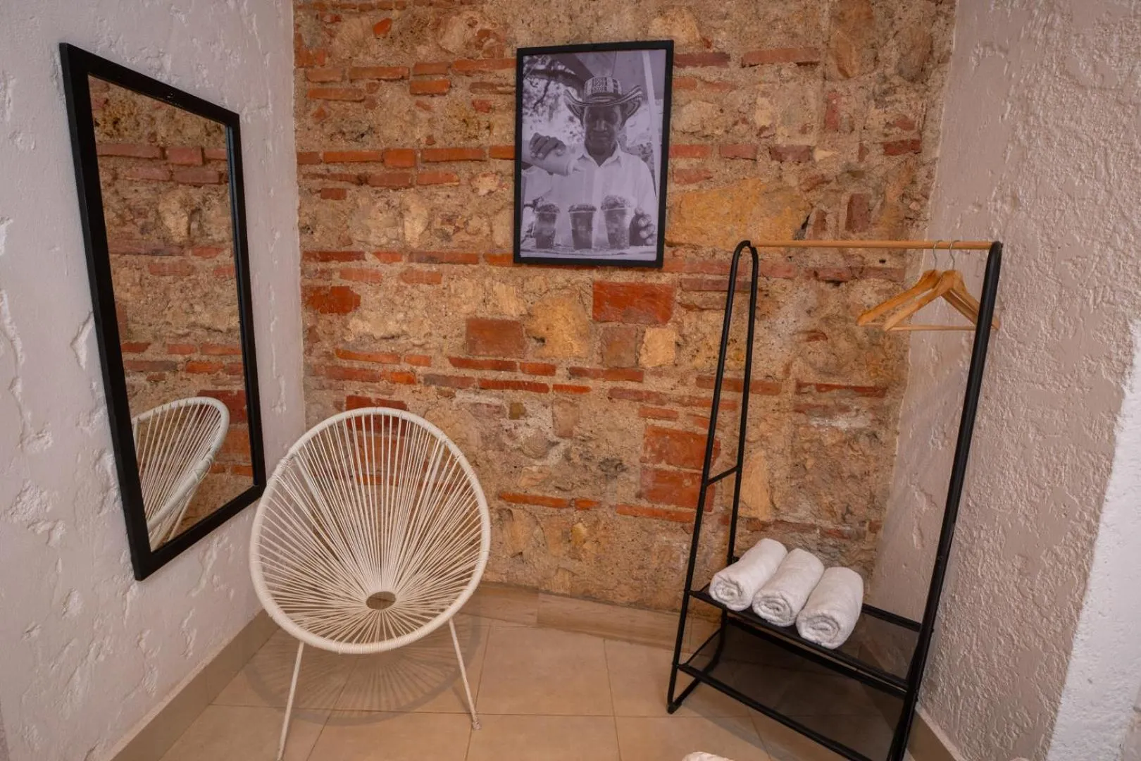 towels in Hotel Casa Agena