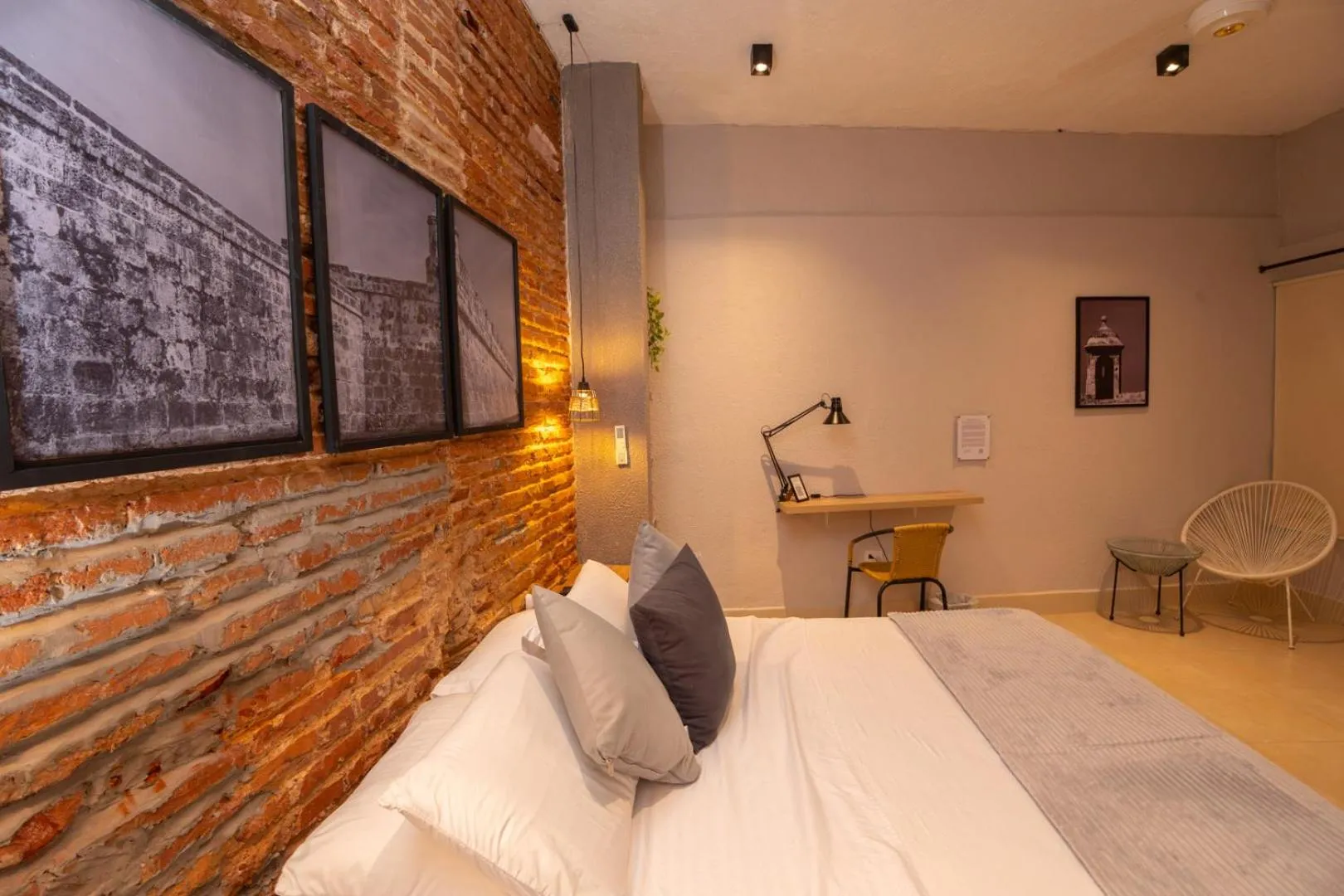 Bed in Hotel Casa Agena