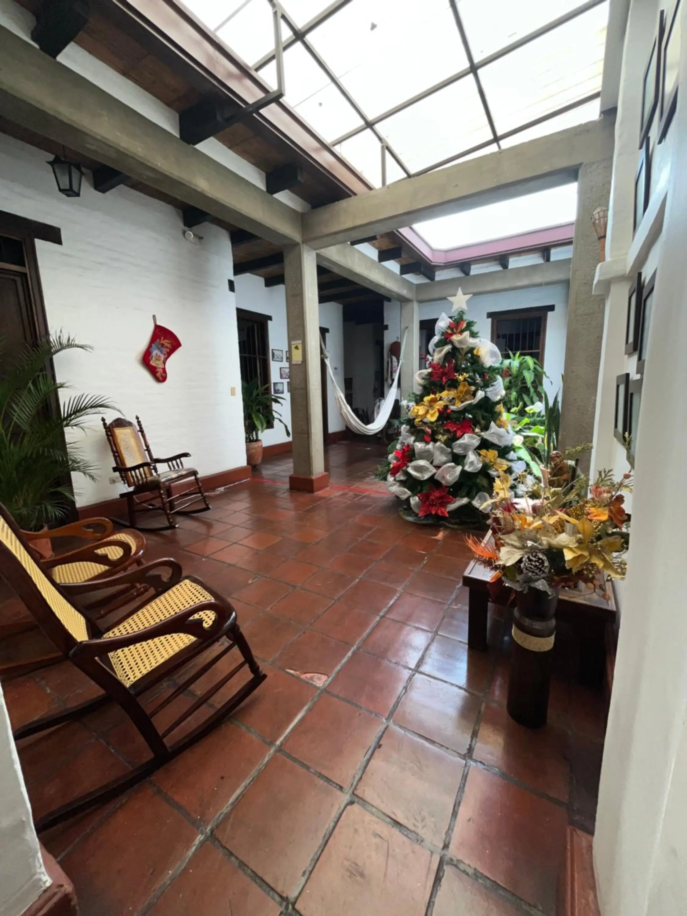 Living room in Hotel Colonial Palmira
