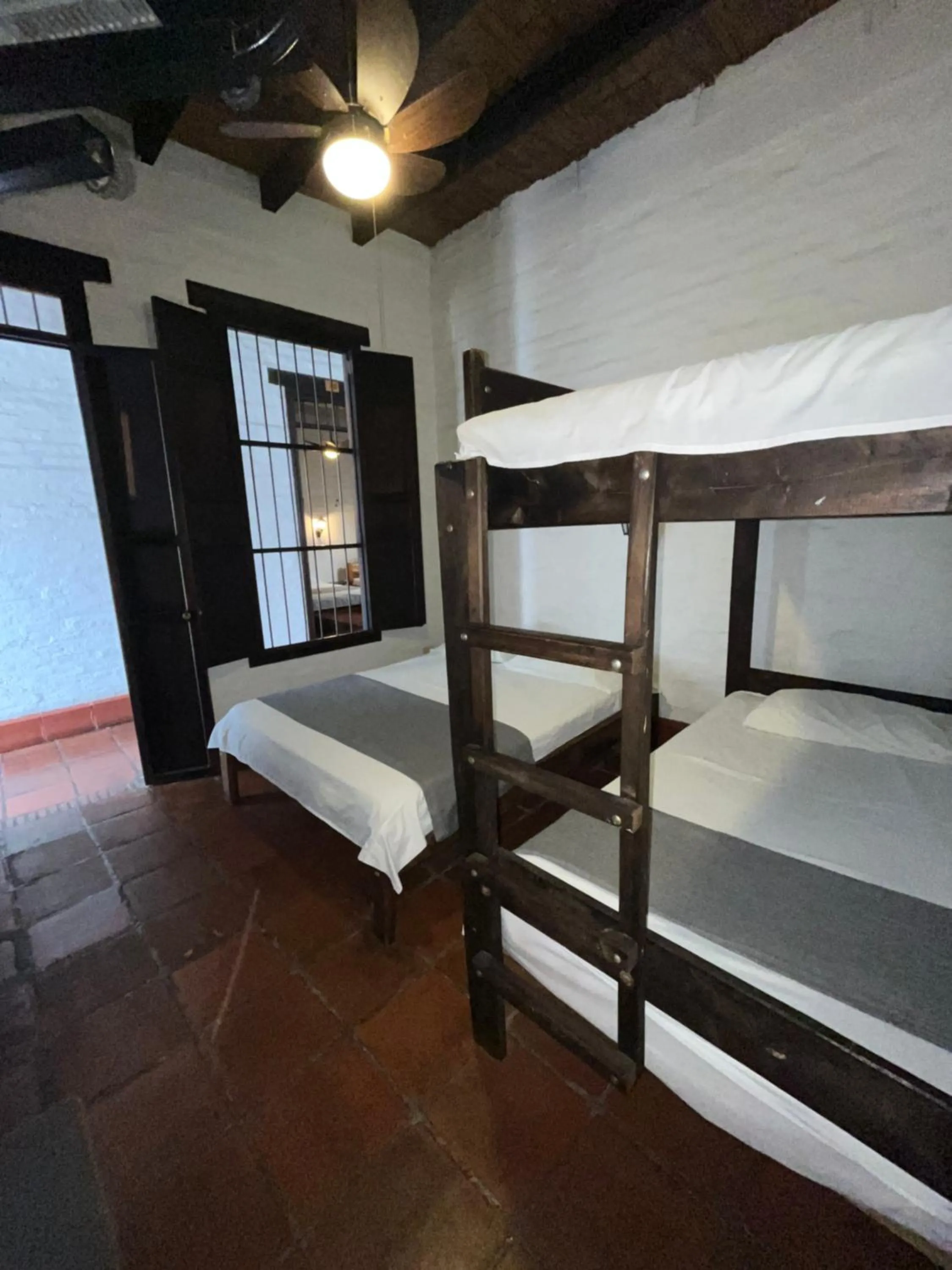 Bed in Hotel Colonial Palmira