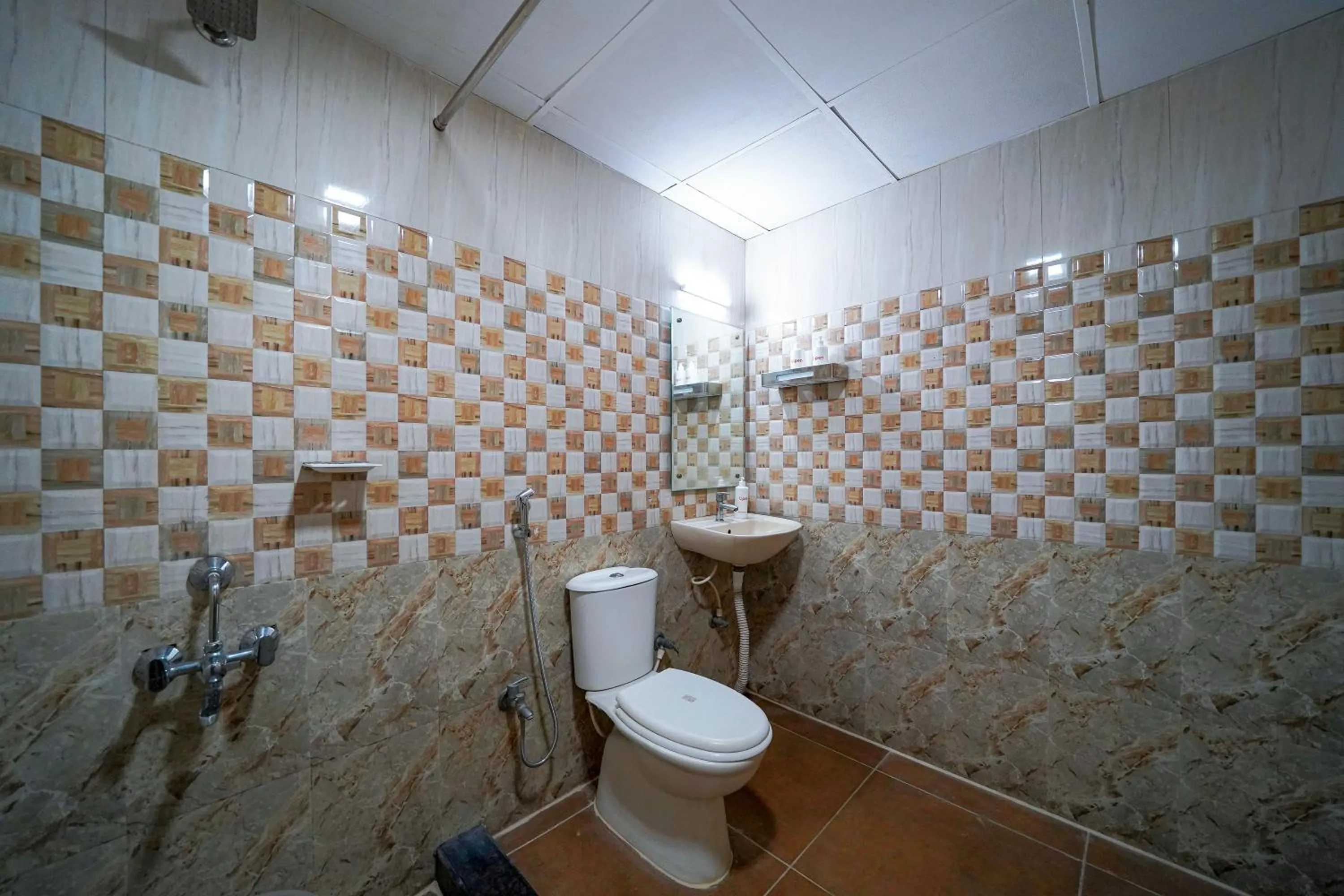 Toilet in Open Hotel by Olive - Oceanic Vibes Hotel - RK Beach