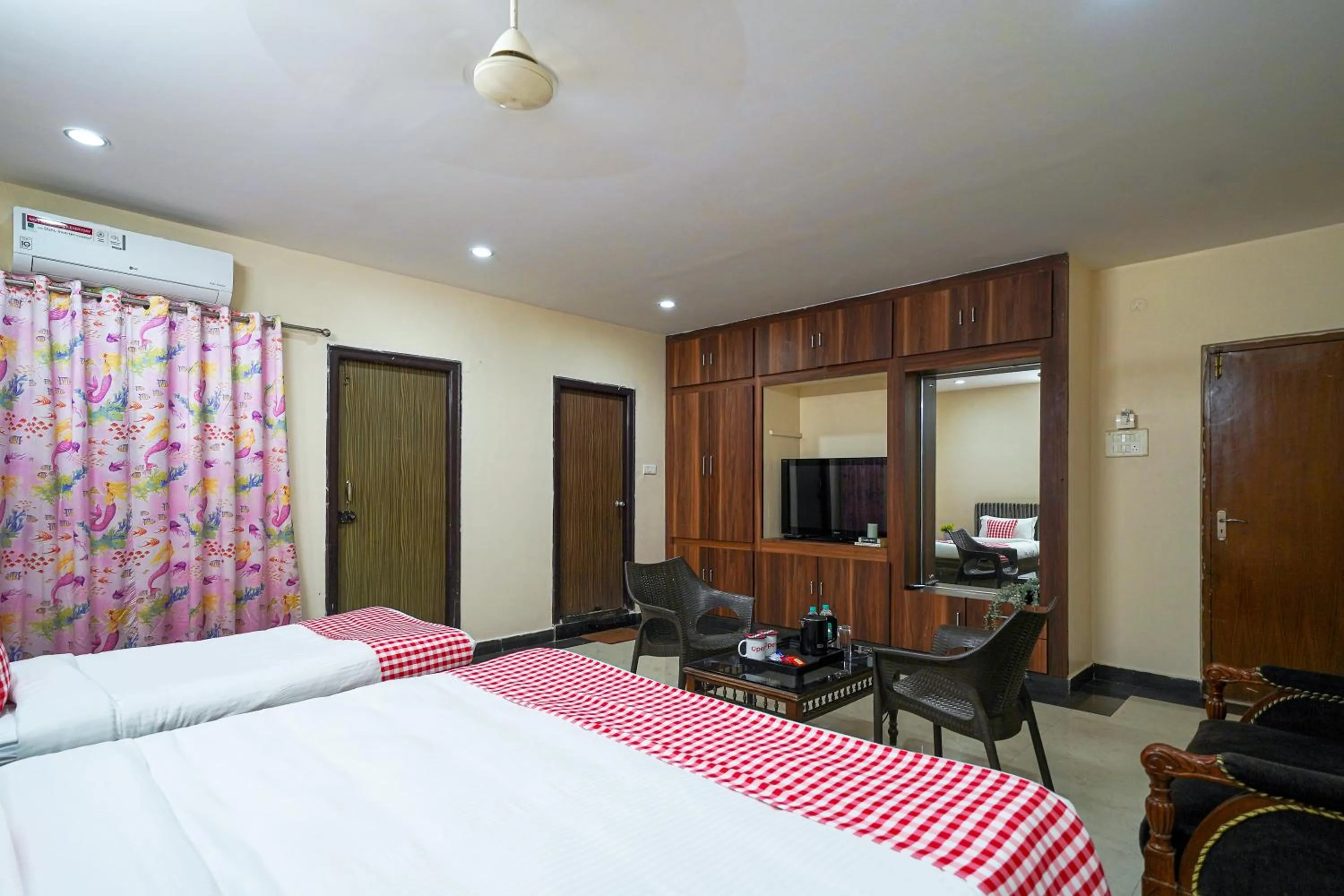 Bedroom, Bed in Open Hotel by Olive - Oceanic Vibes Hotel - RK Beach