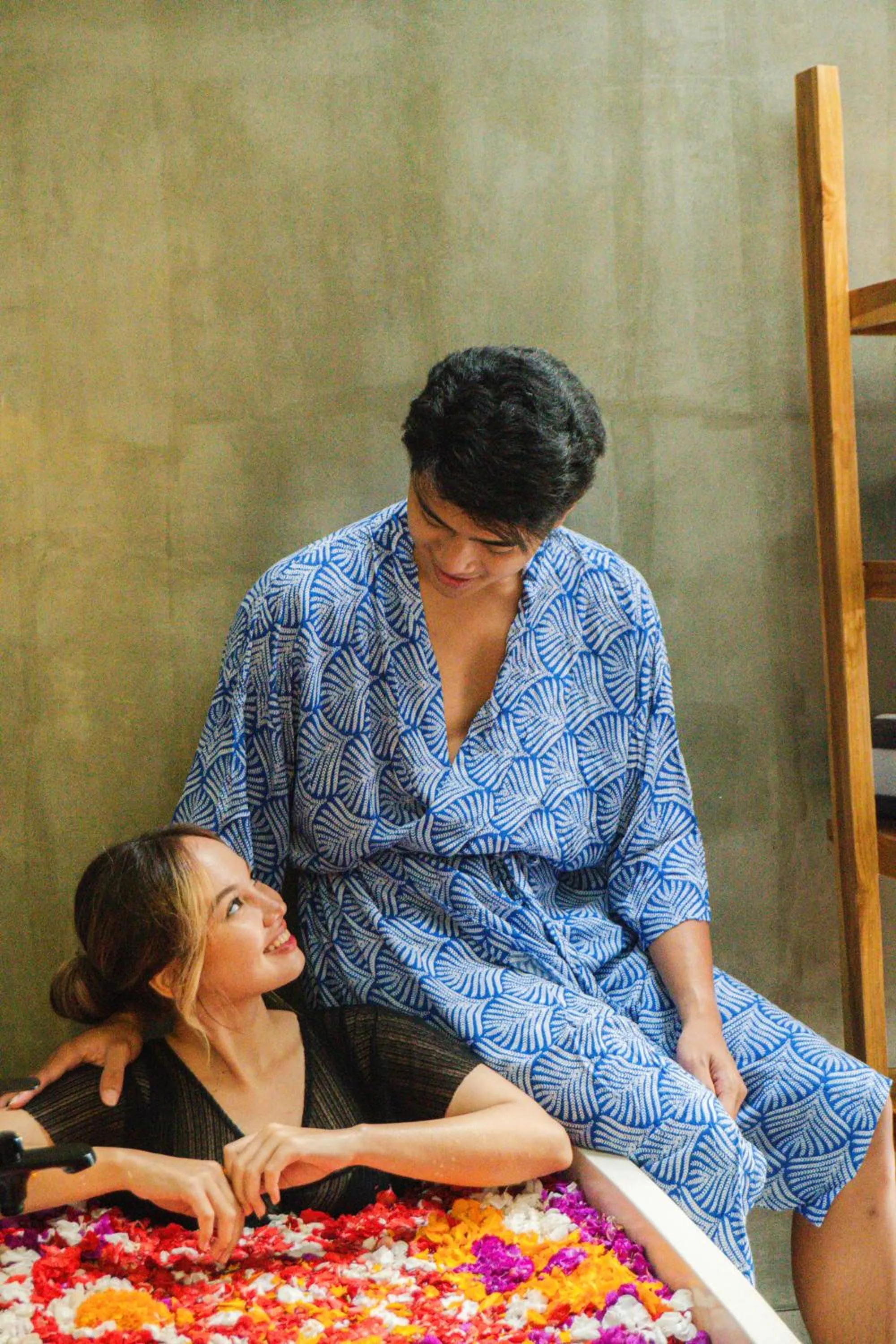 People in Davaya Villas Ubud