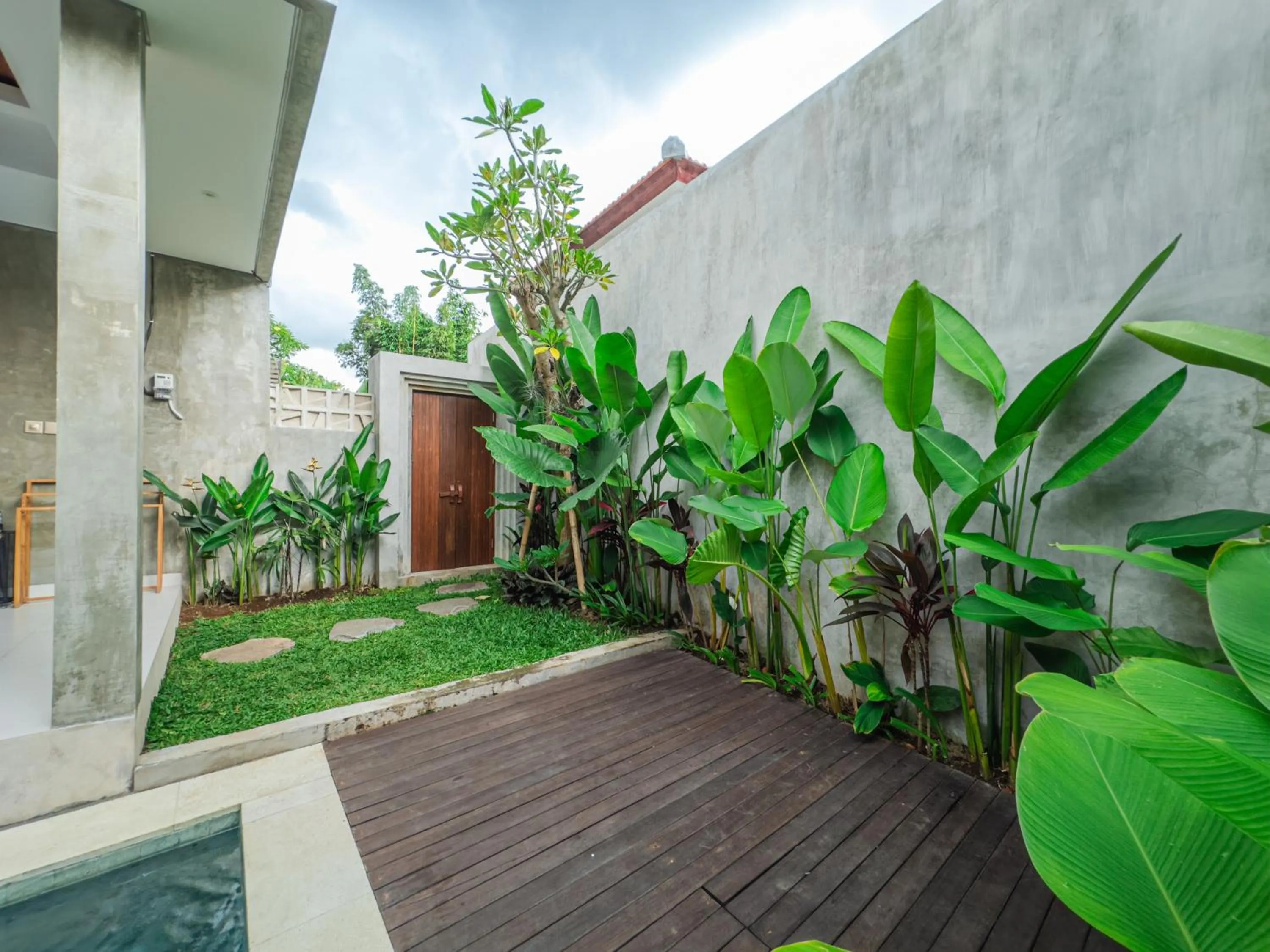 Garden in Davaya Villas Ubud