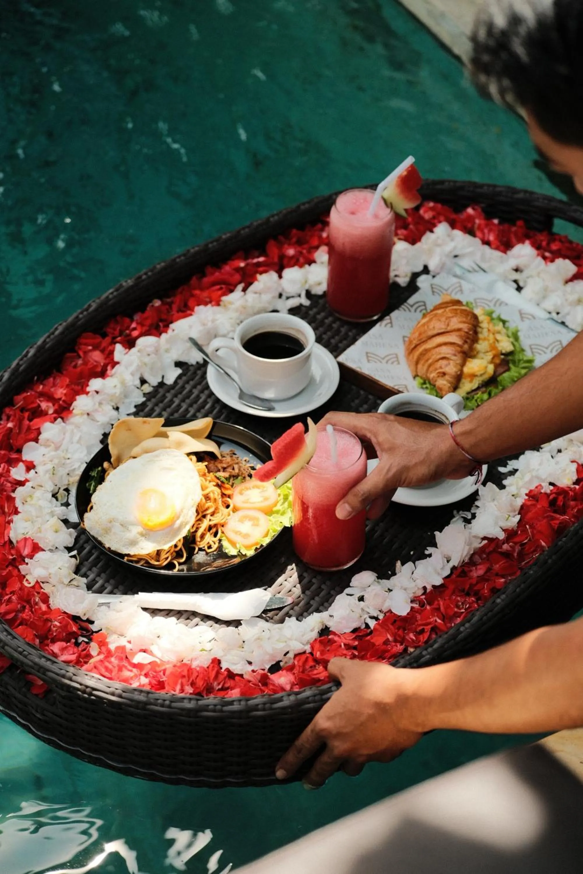 Breakfast in Davaya Villas Ubud