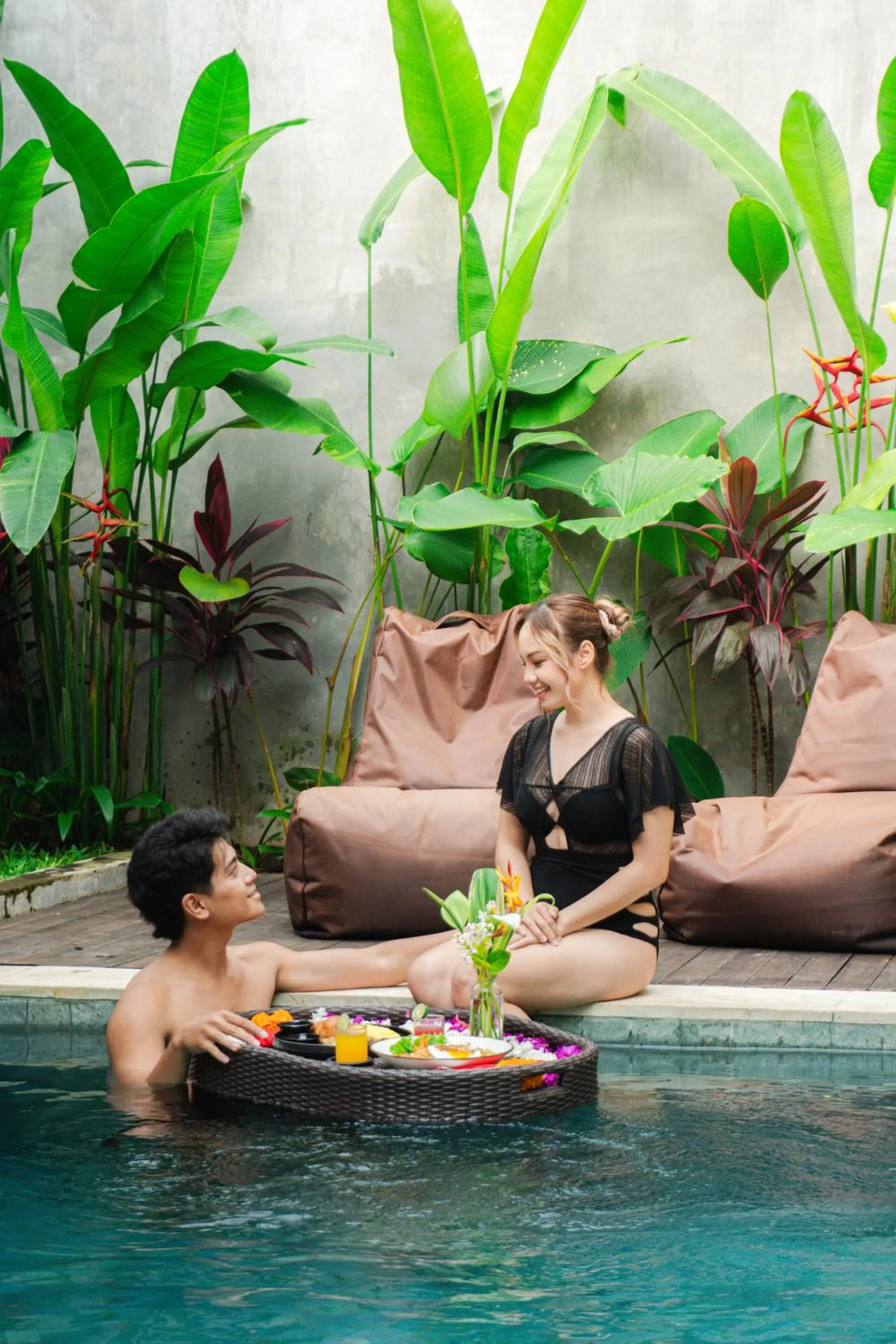 Breakfast in Davaya Villas Ubud