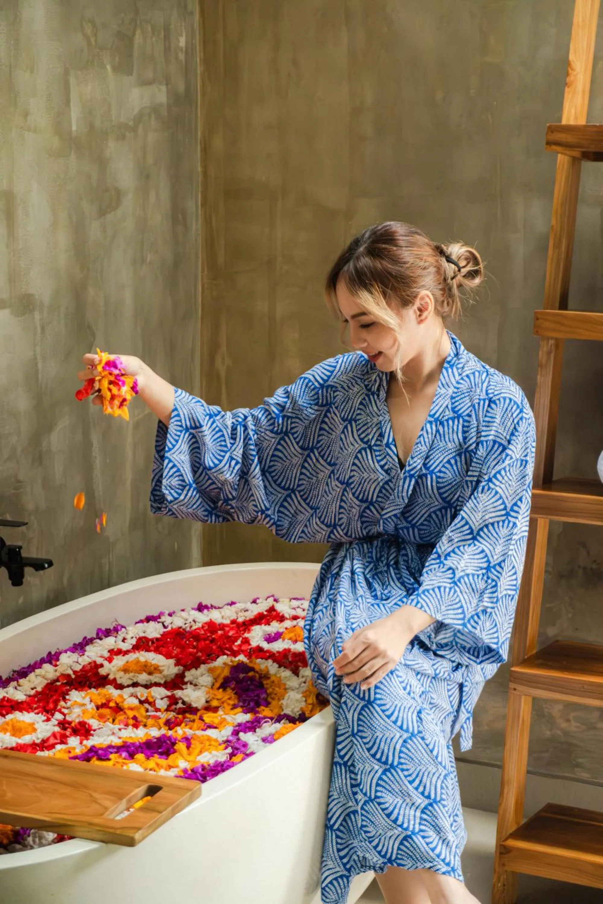 Bathroom in Davaya Villas Ubud