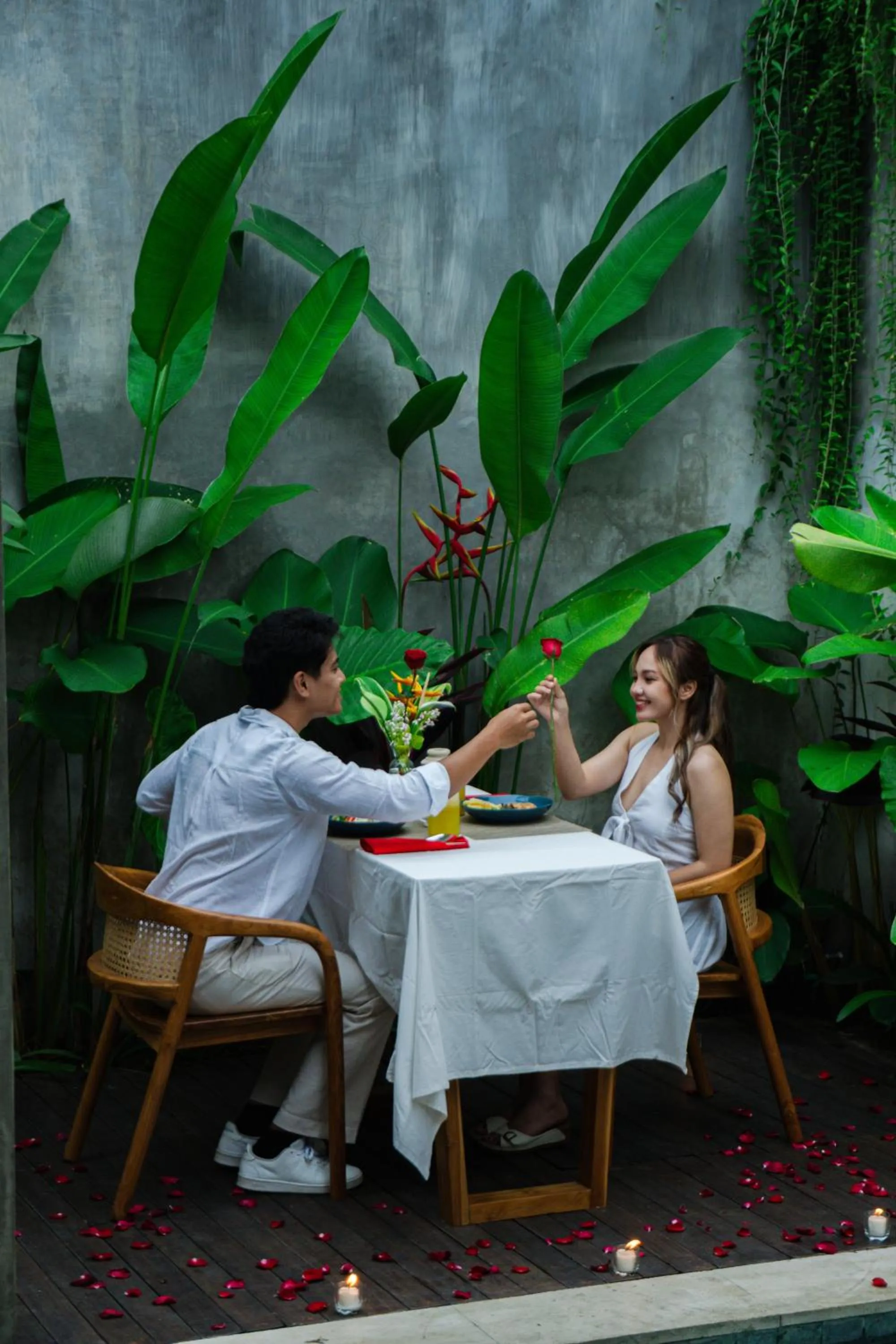 People in Davaya Villas Ubud