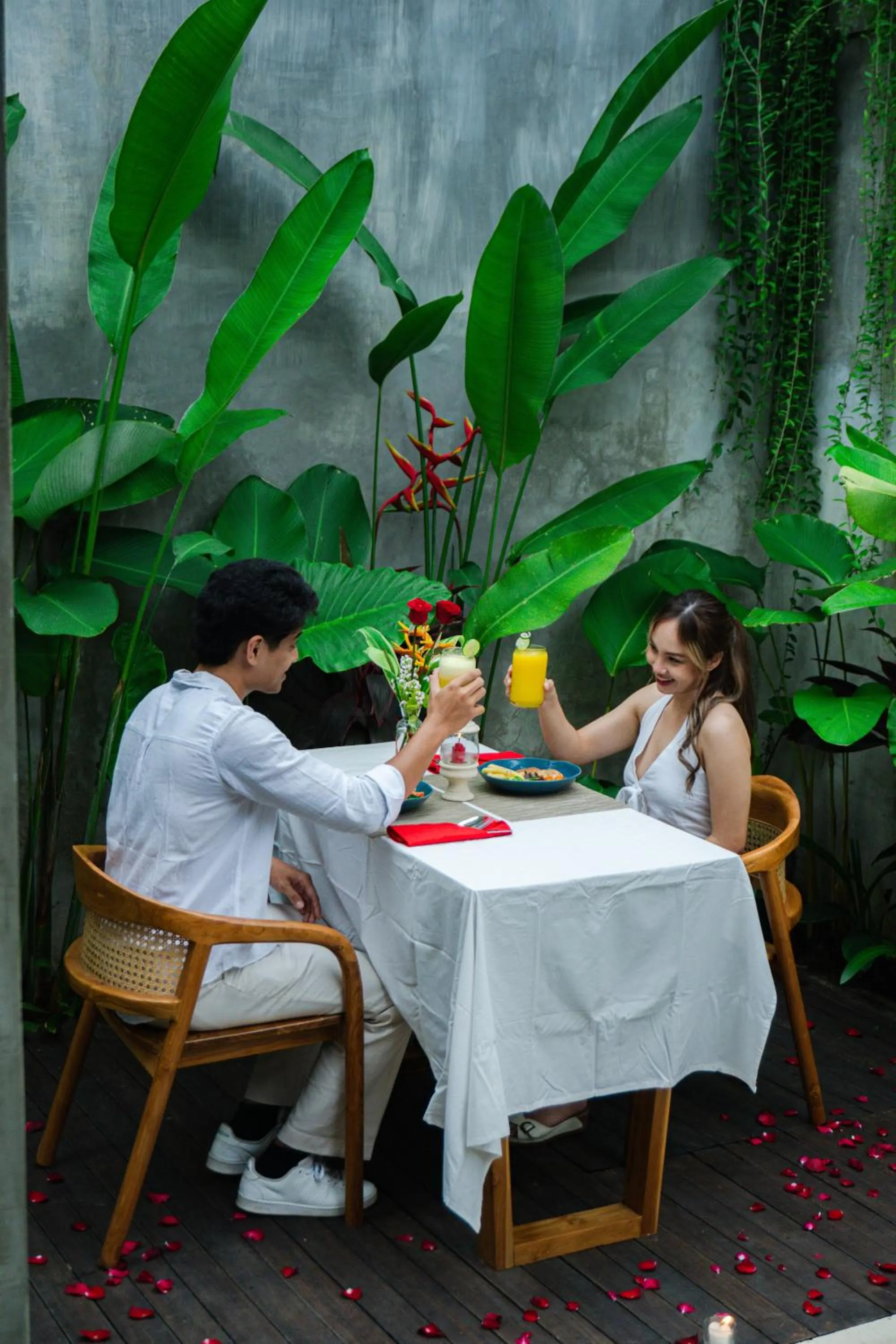 People in Davaya Villas Ubud