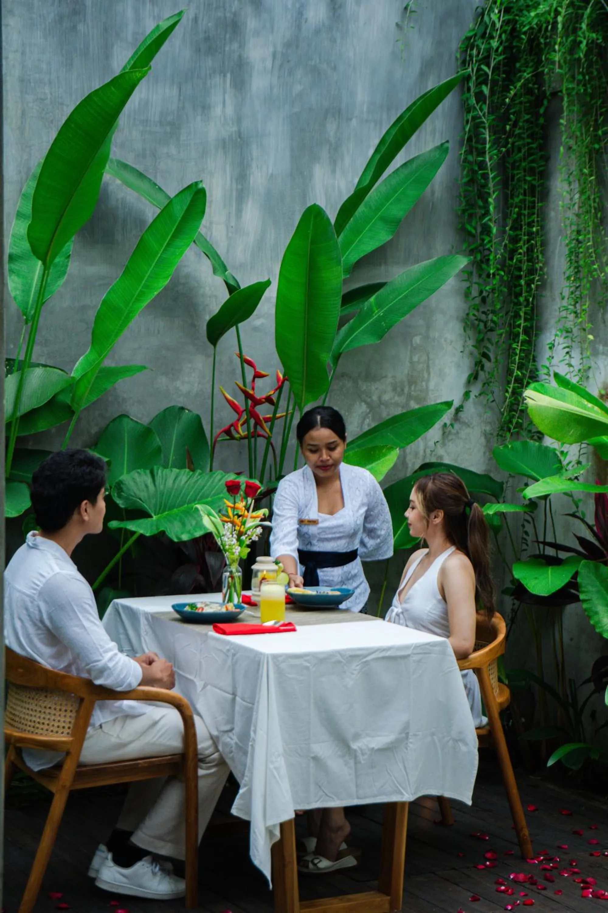 People in Davaya Villas Ubud
