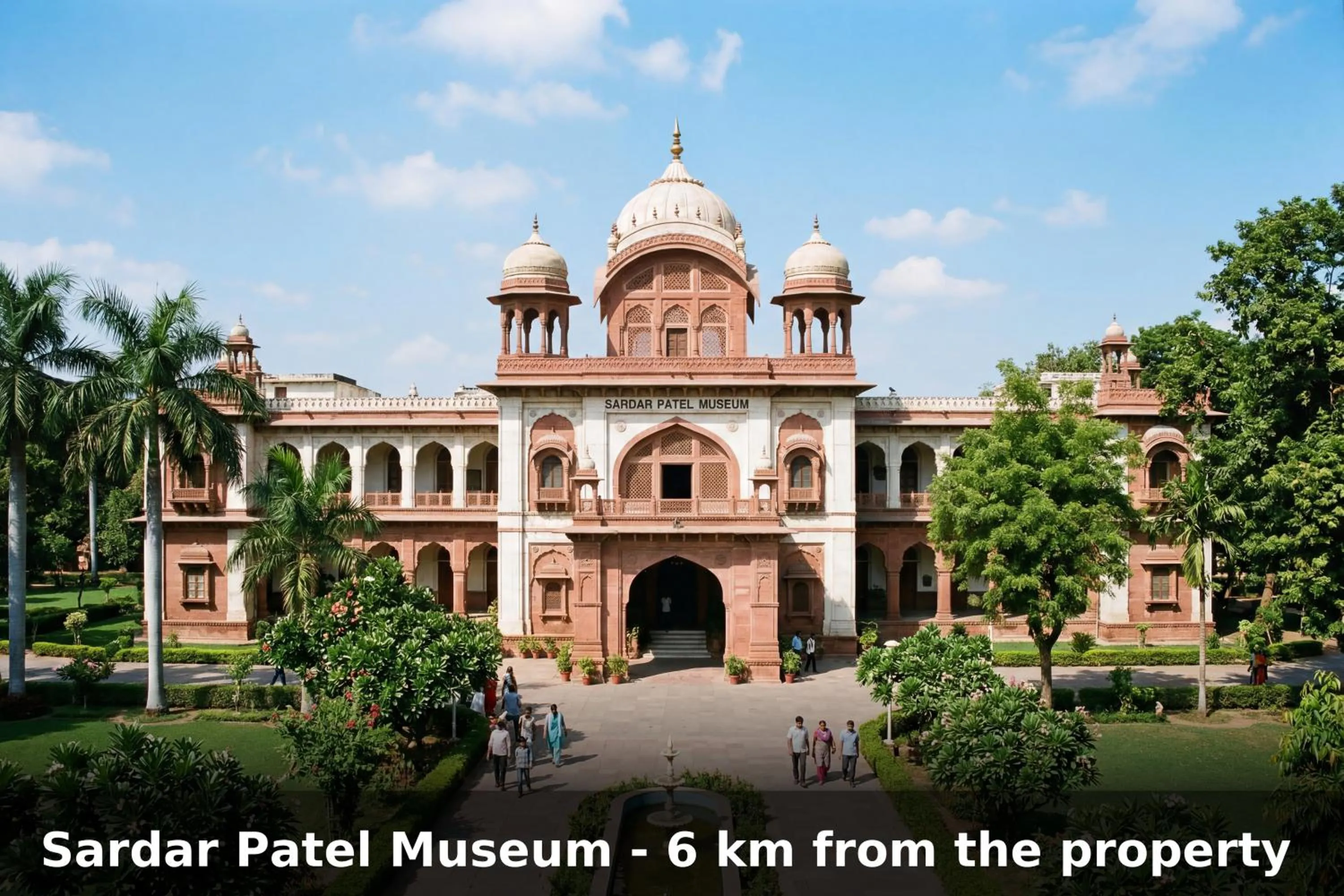 Nearby landmark in Hotel O Sneh Rashmi Botanical Garden Surat Formerly Stadium Plaza
