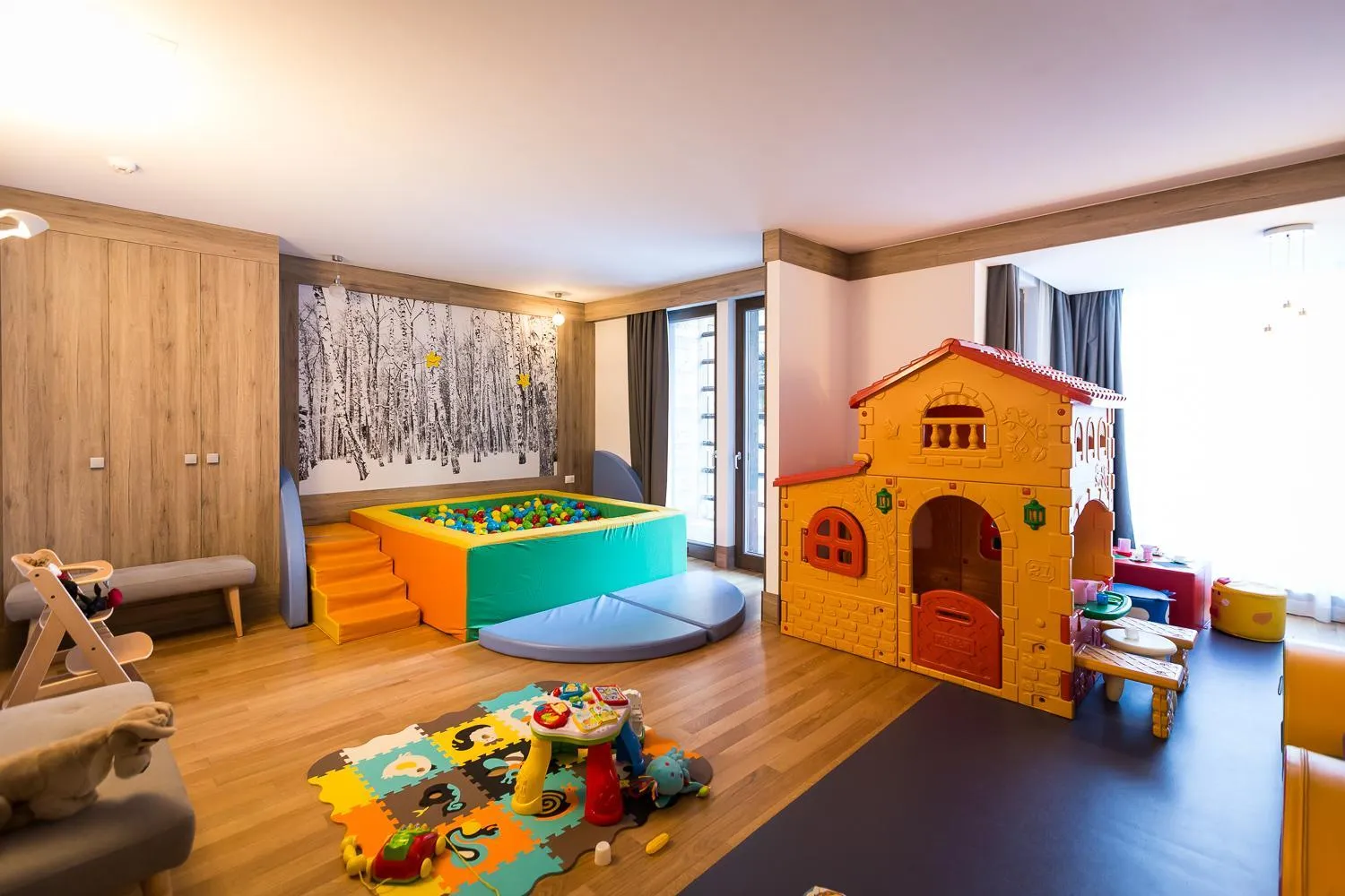 Kids's club, Bed in NH Collection Alagna Mirtillo Rosso