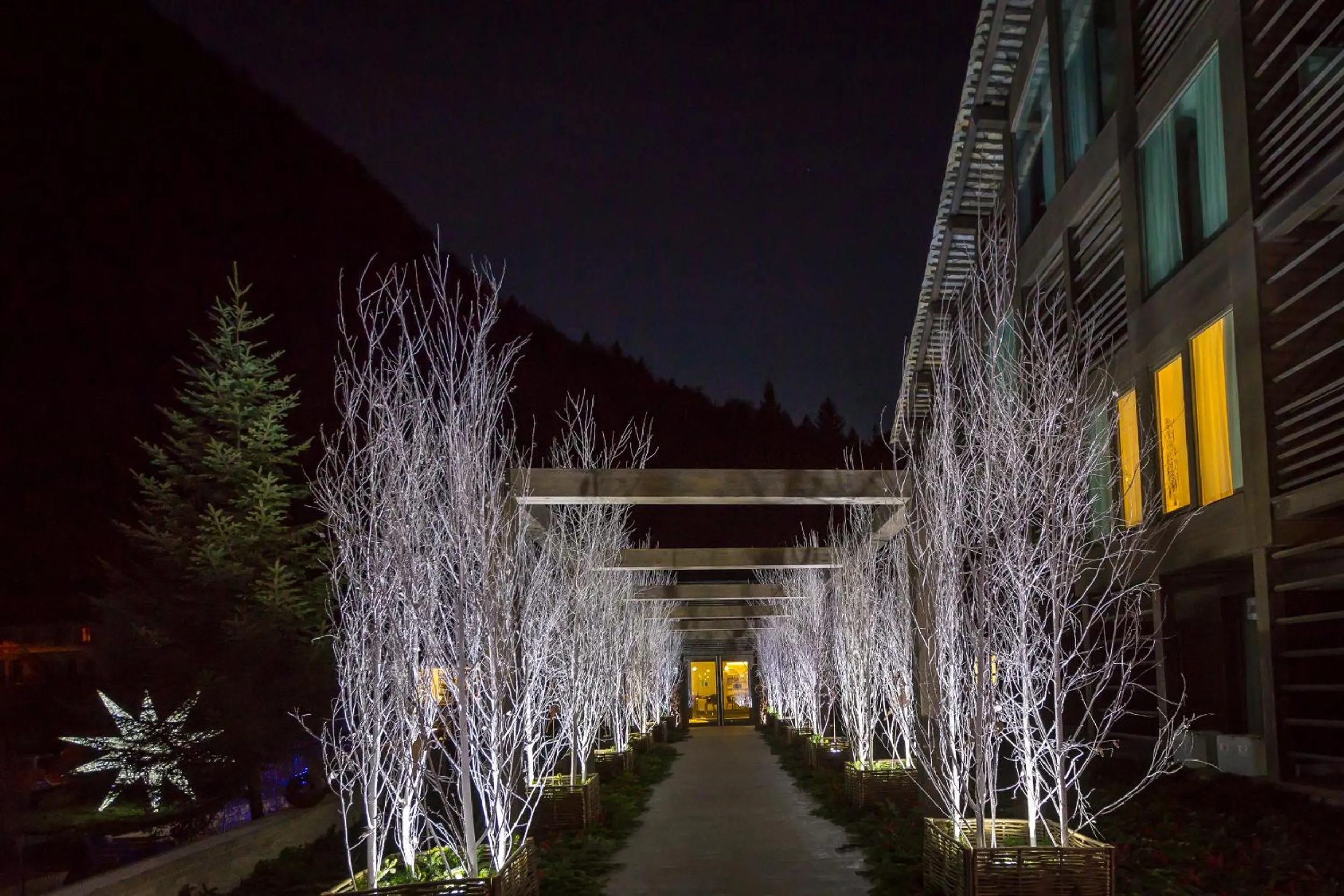 Facade/entrance in NH Collection Alagna Mirtillo Rosso