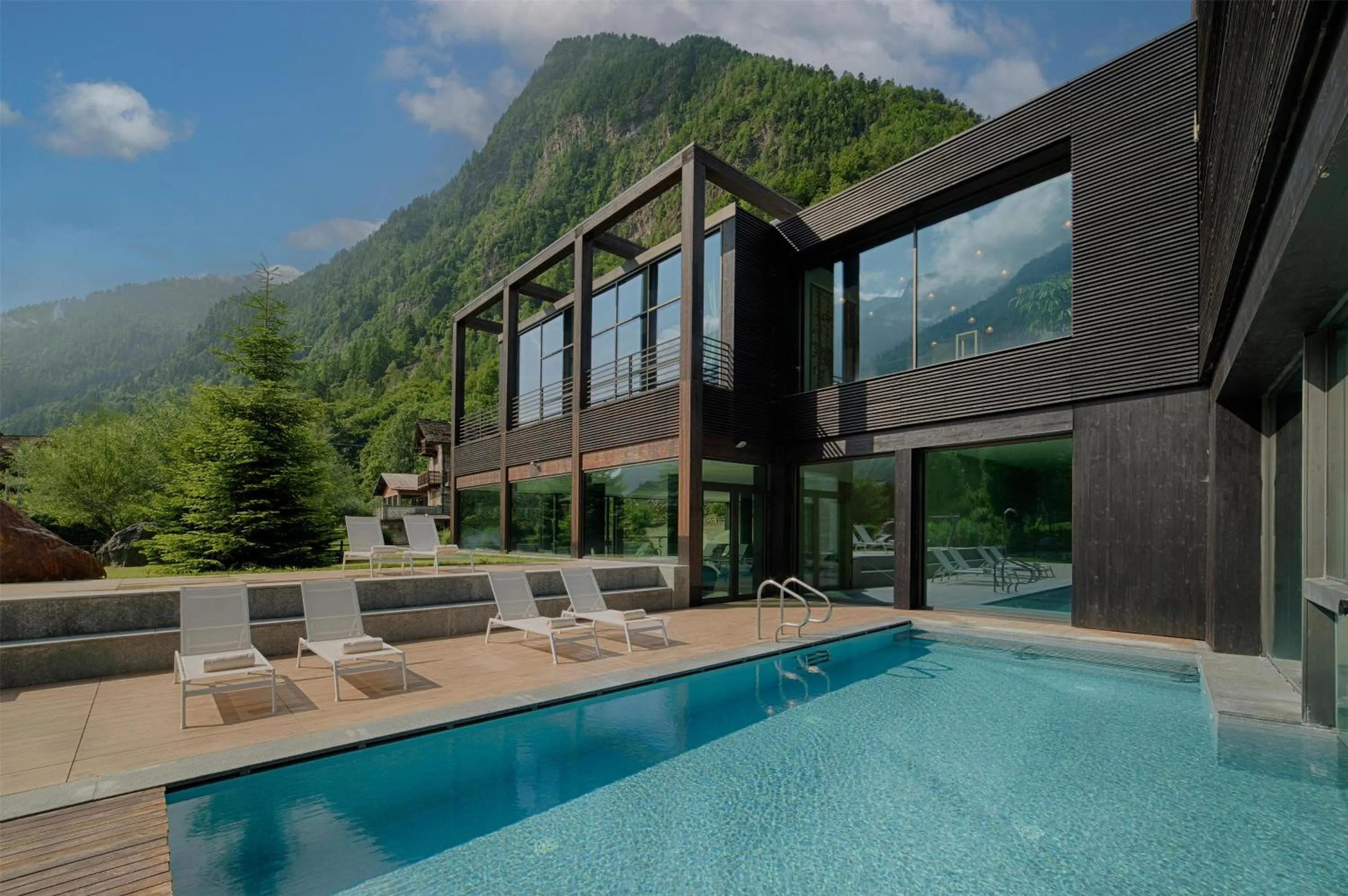Spa and wellness centre/facilities in NH Collection Alagna Mirtillo Rosso