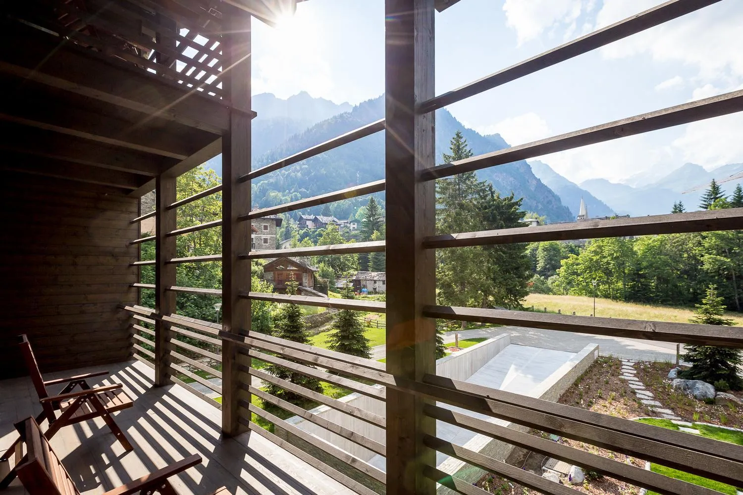 Balcony/Terrace in NH Collection Alagna Mirtillo Rosso