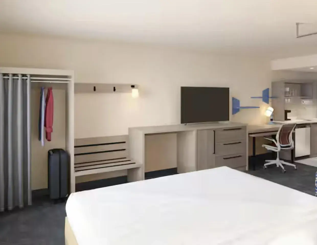 Bed in Home2 Suites By Hilton Del Rio Bed in Home2 Suites By Hilton Del Rio