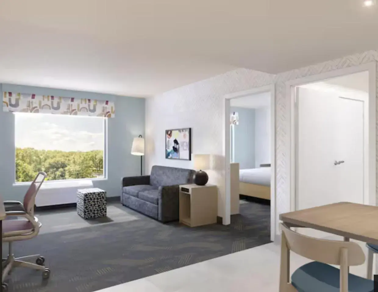 Bed in Home2 Suites By Hilton Del Rio Bed in Home2 Suites By Hilton Del Rio