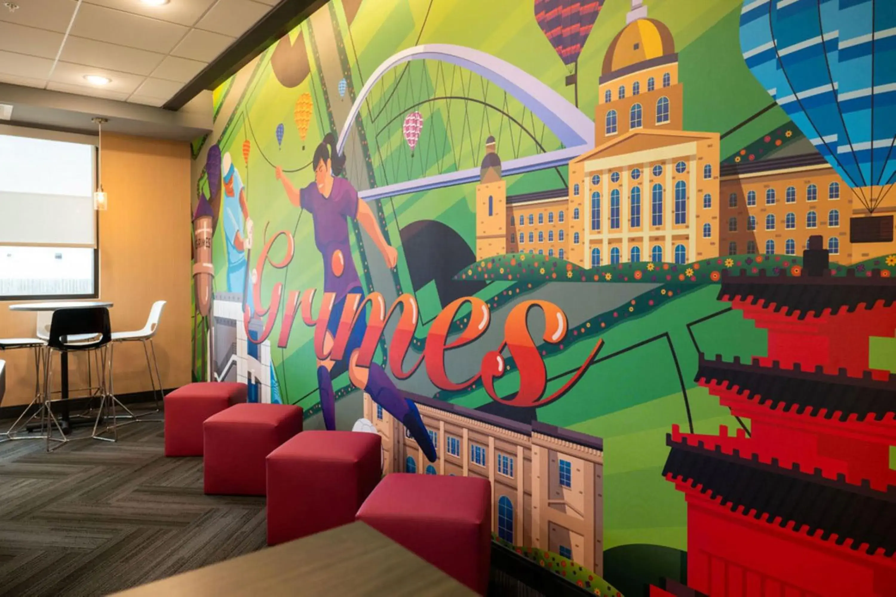 Lobby or reception in Tru By Hilton Grimes Des Moines Lobby or reception in Tru By Hilton Grimes Des Moines