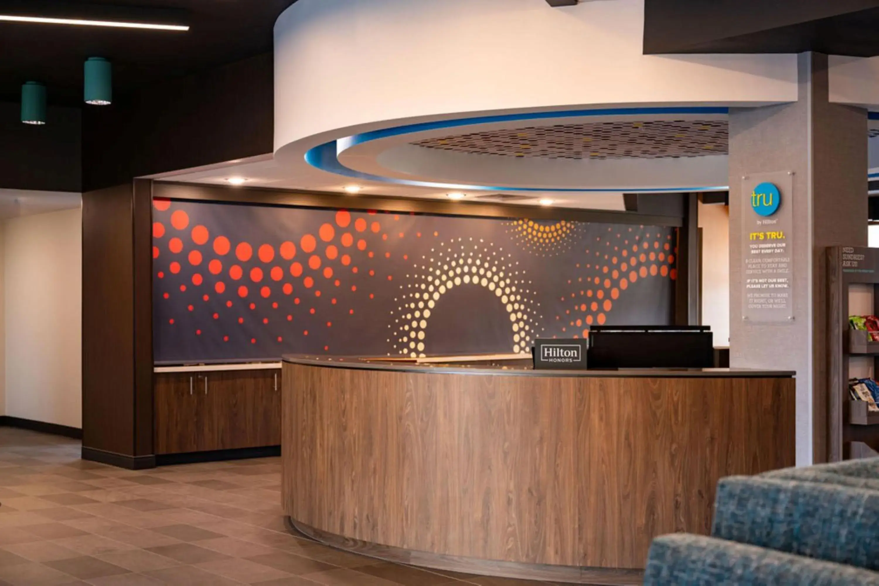 Lobby or reception in Tru By Hilton Grimes Des Moines Lobby or reception in Tru By Hilton Grimes Des Moines