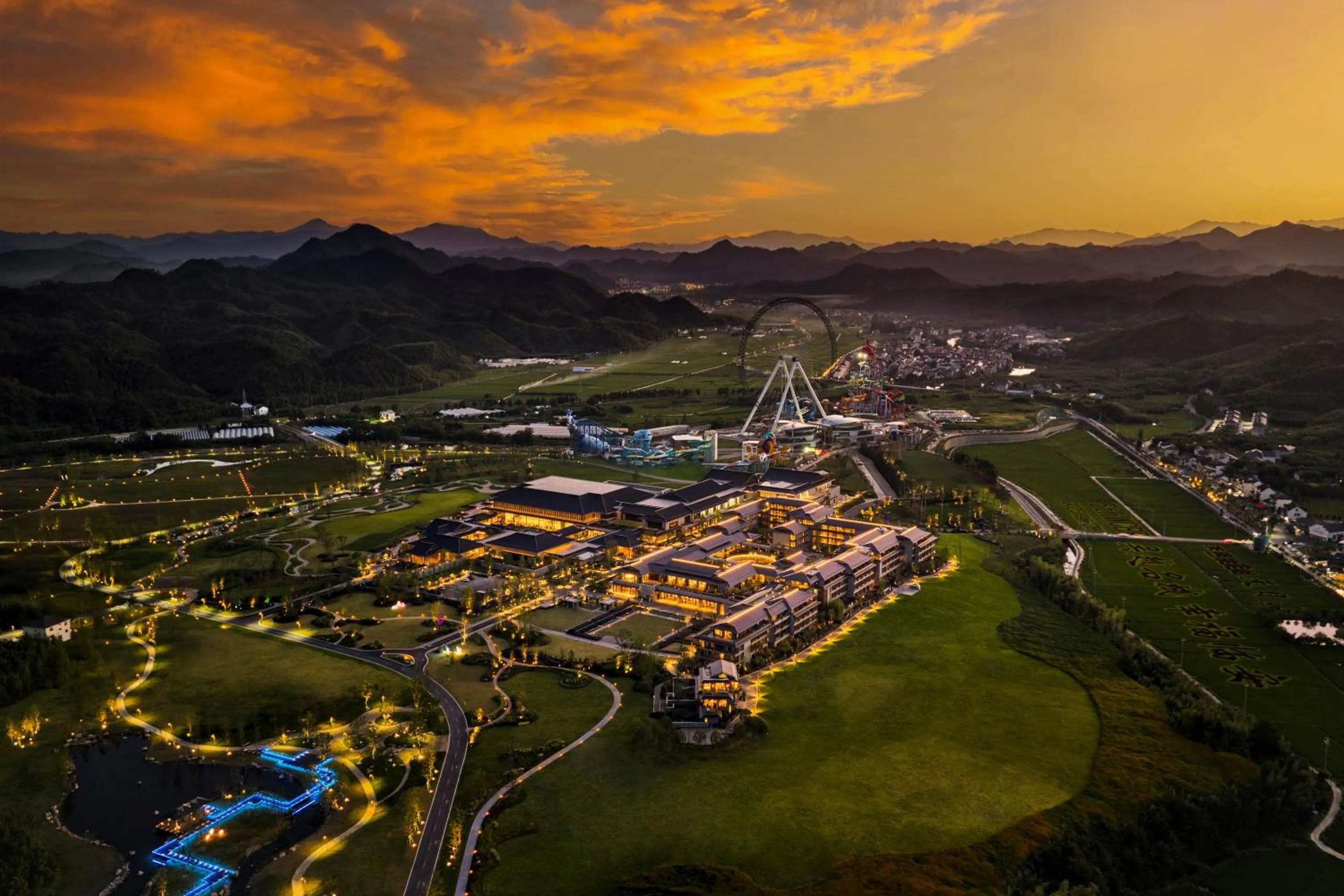 Bird's eye view in Shu Hua Hotel Tianmu Mountain, Curio Collection By Hilton