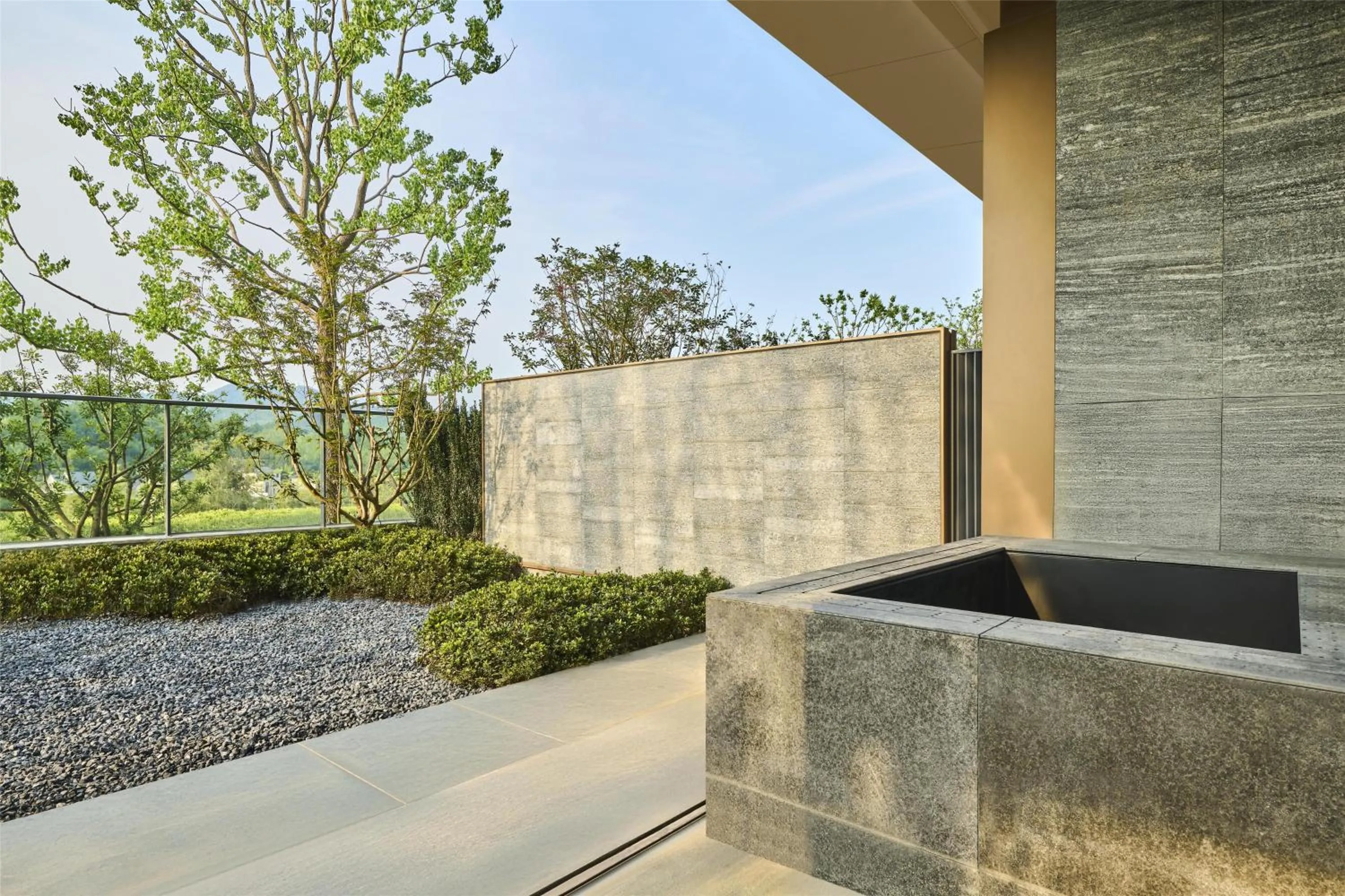 Bathroom in Shu Hua Hotel Tianmu Mountain, Curio Collection By Hilton