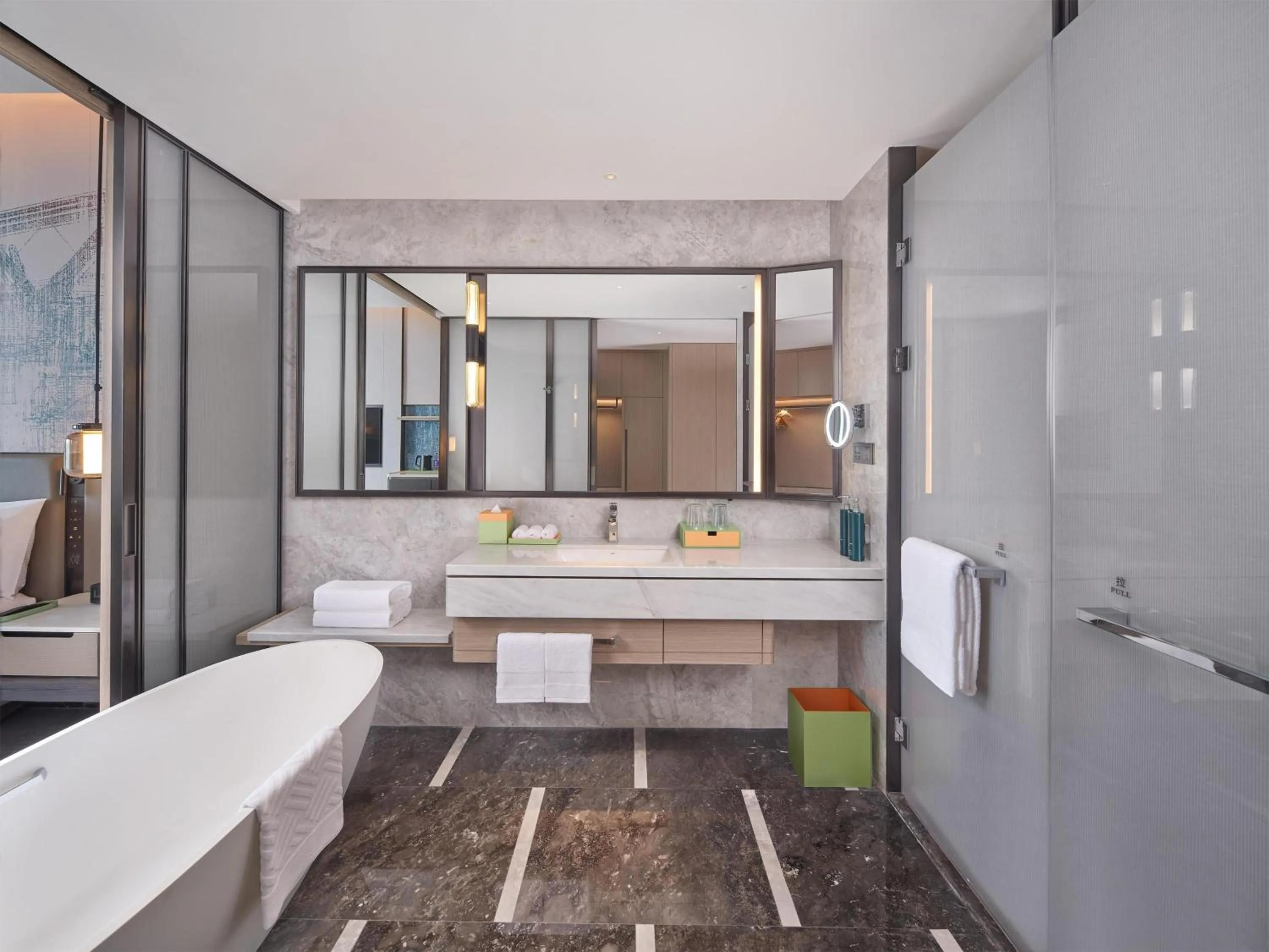 Bathroom in Hilton Huizhou