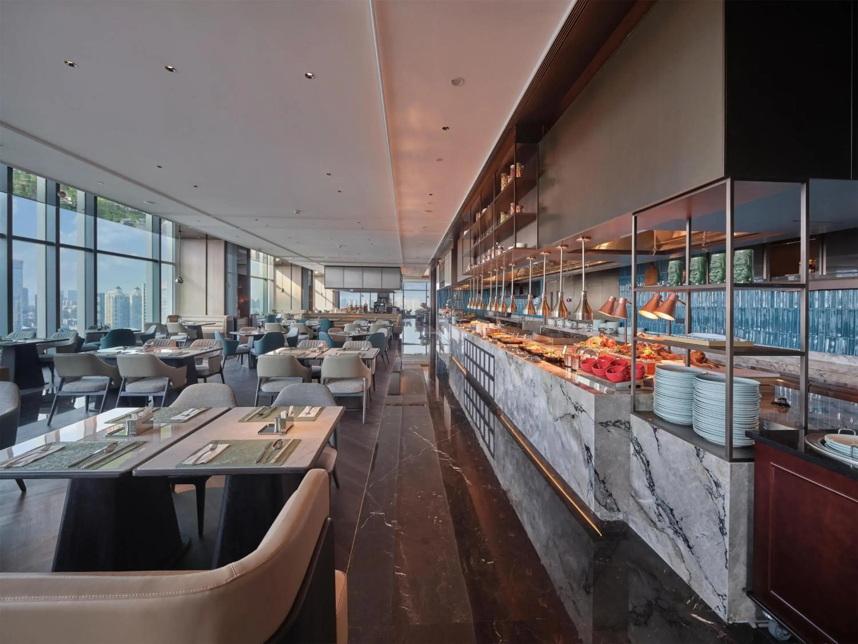 Restaurant/places to eat in Hilton Huizhou Restaurant/places to eat in Hilton Huizhou